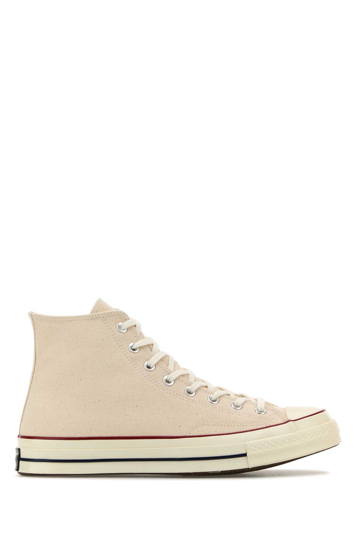 Converse Sand Canvas Chuck Taylor Hi Sneakers In 060