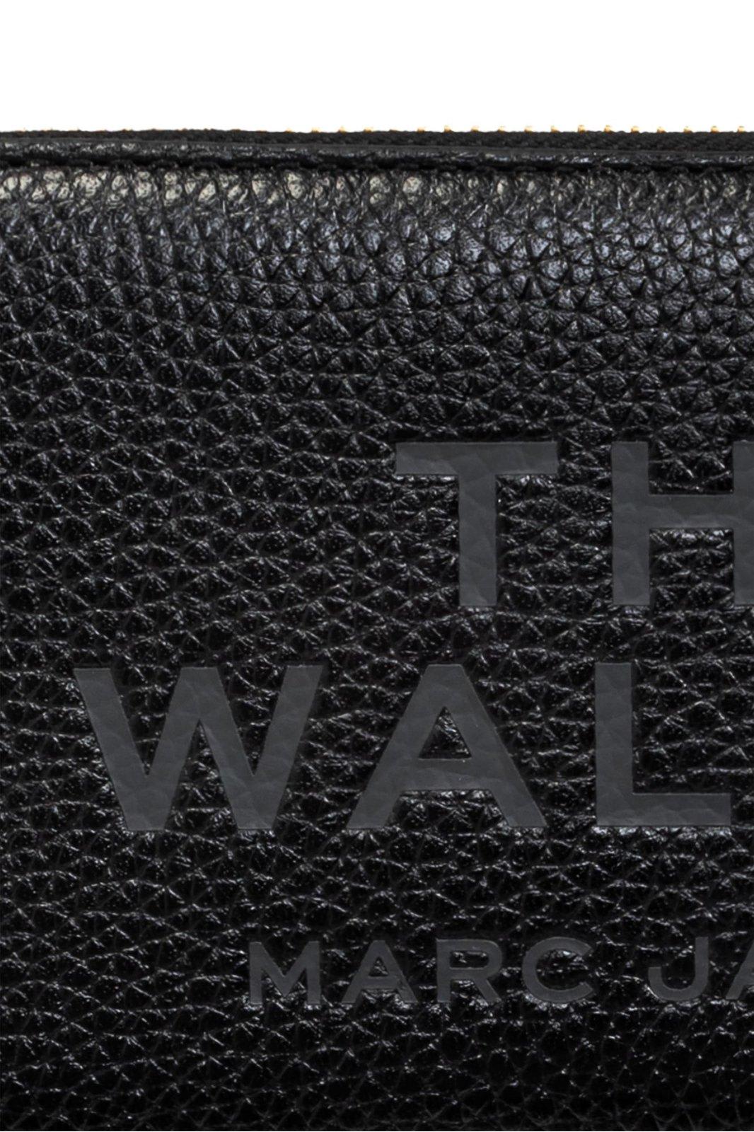 Marc Jacobs The Continental Zipped Wallet In Black