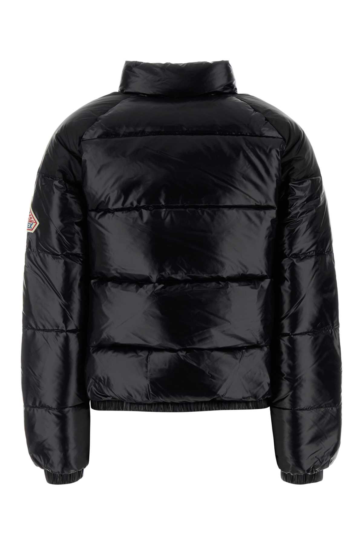 Pyrenex Vintage Mythic Down Jacket With High Collar In Black
