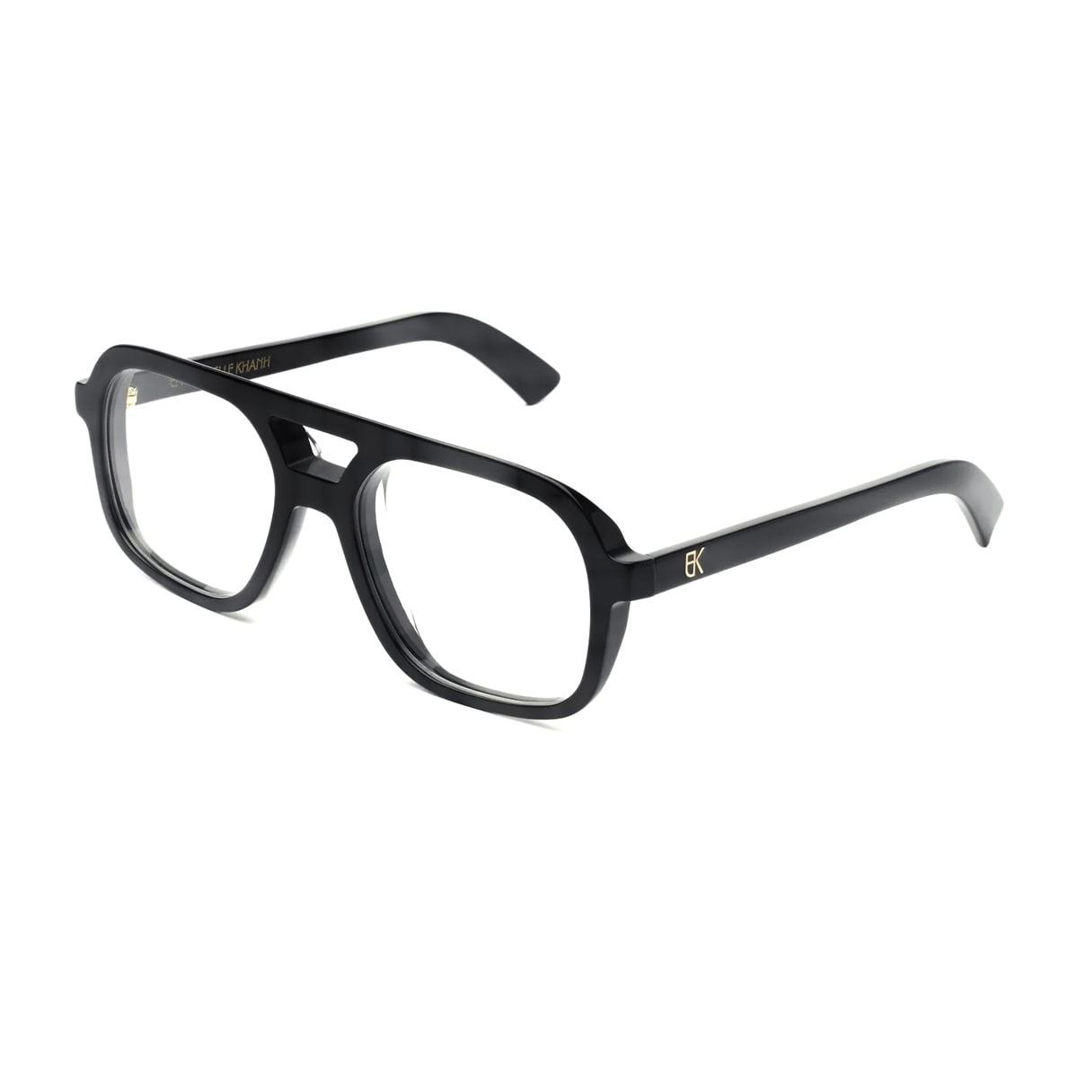 Emmanuelle Khanh Massa 16 Noir/nero Glasses In Black