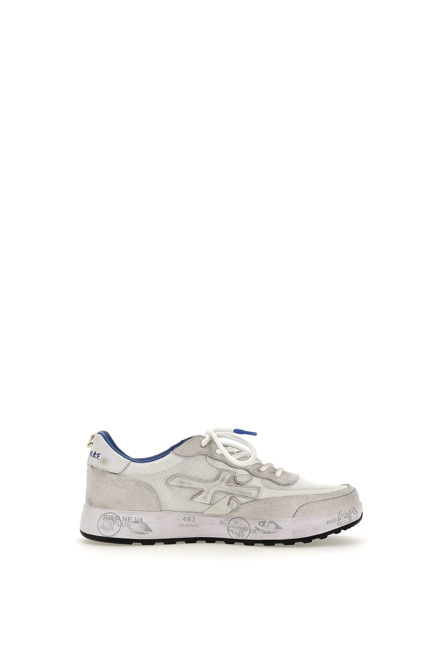 Shop Premiata Nous6657 Sneakers In Grey