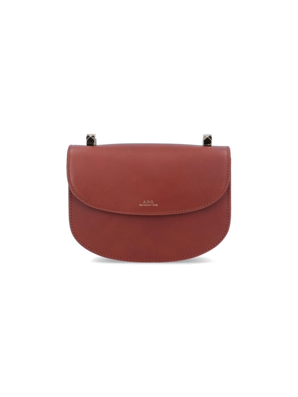 Shop Apc Genève Mini Bag In Brown