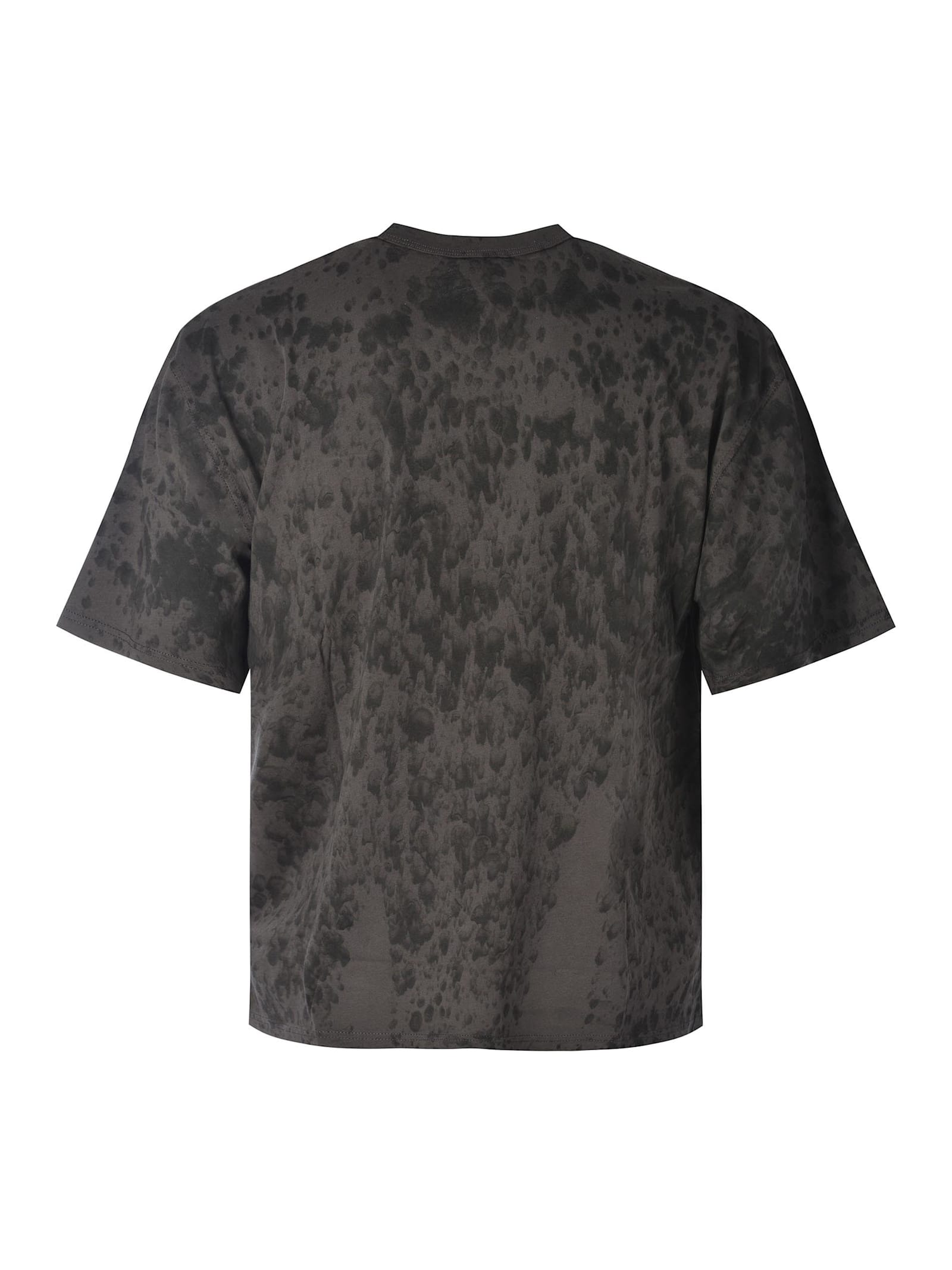 Shop Diesel T-shirt  Made Of Cotton In Black