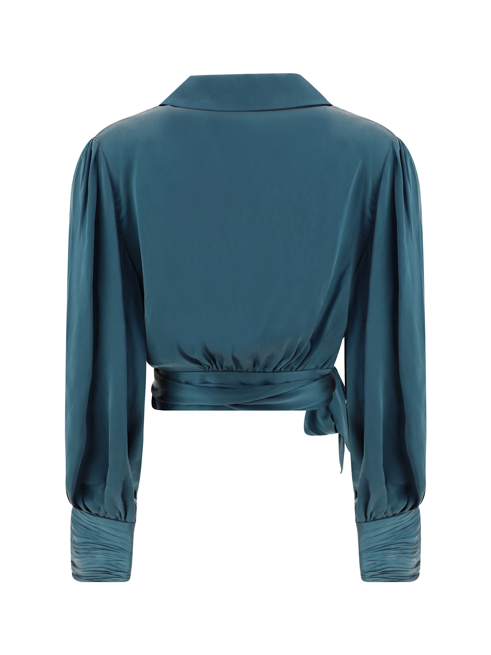 Shop Zimmermann Blouse In Teal