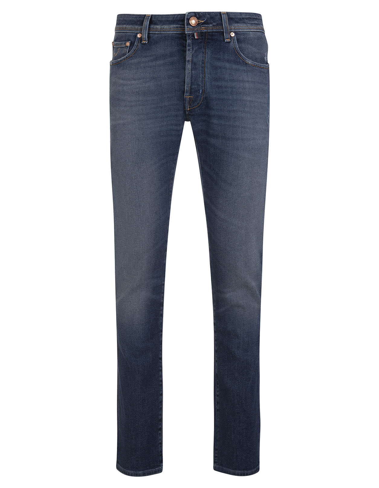 Jacob Cohen Man Slim Fit Bard Jeans In Medium Blue Denim
