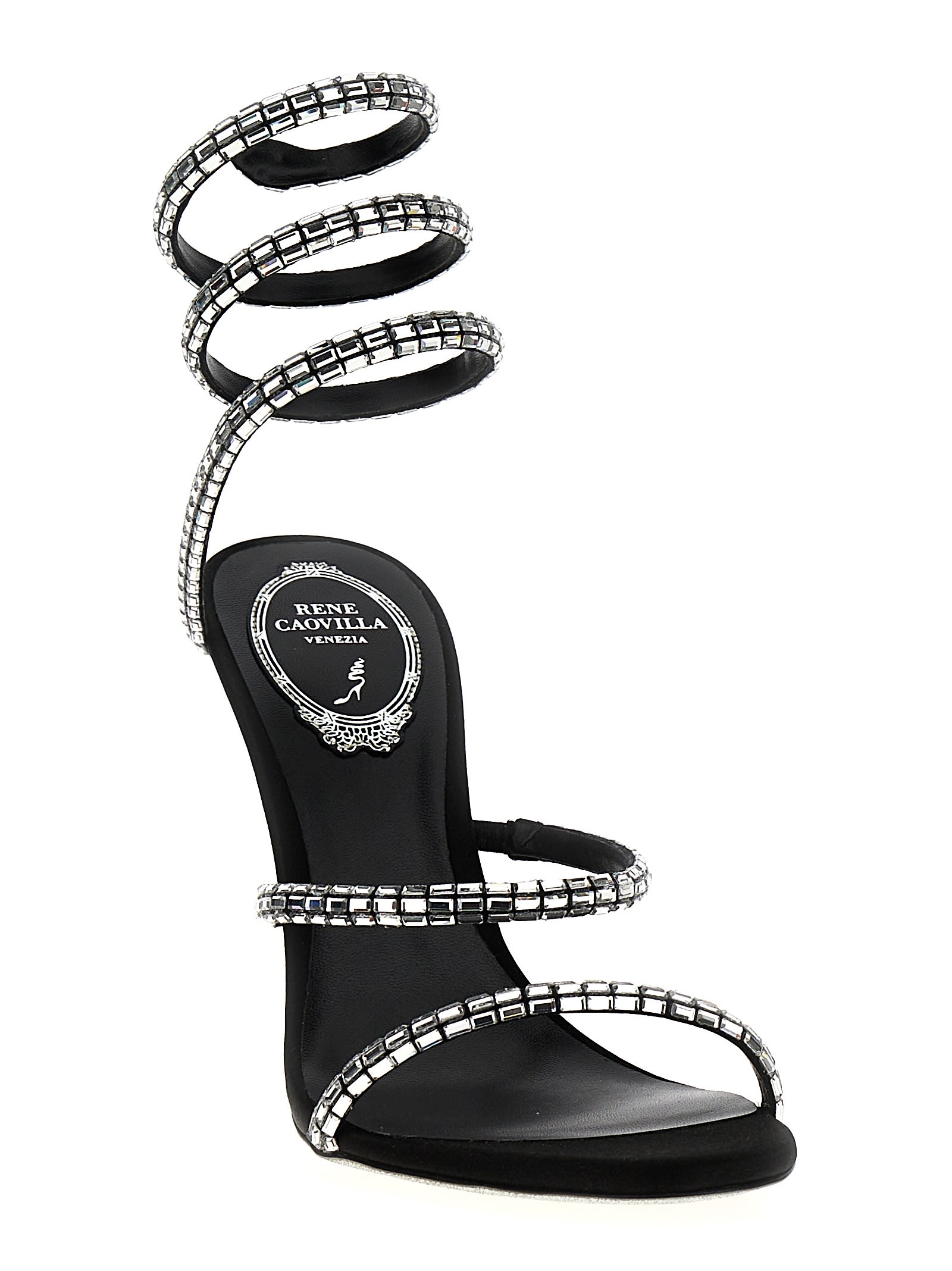 René Caovilla Cleo Chandelier Sandals In Multicolor