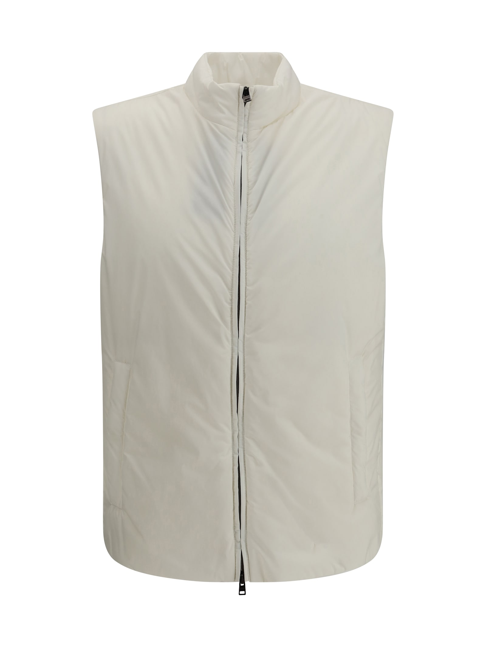 Herno Sleeveless Vest In Neutral