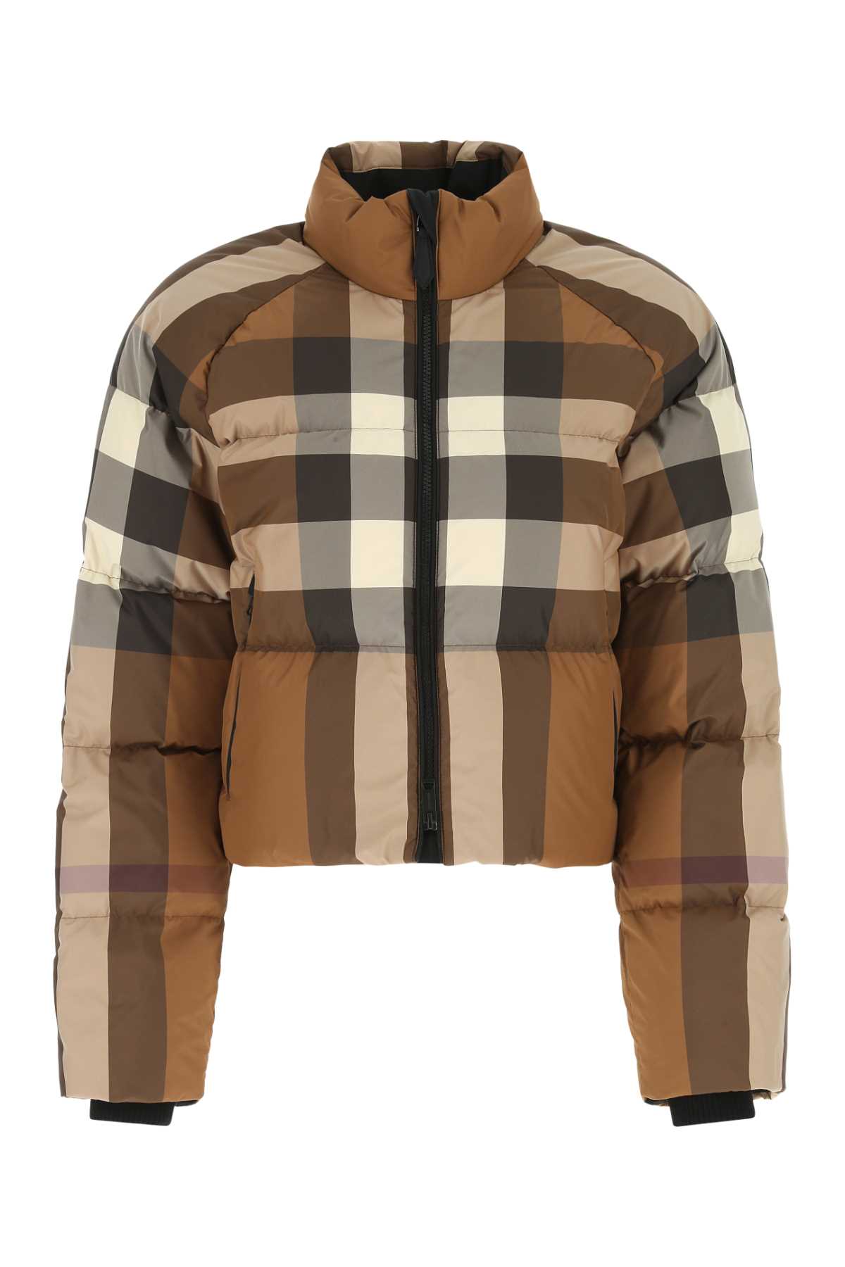 Burberry Printed Polyester Down Jacket