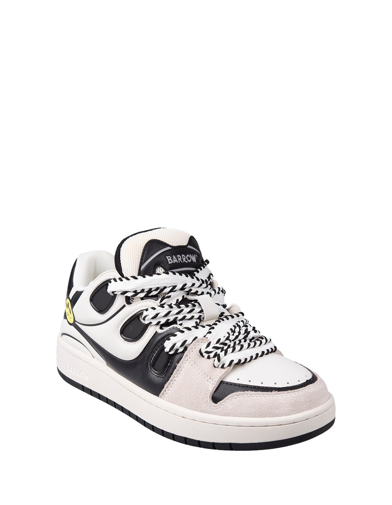 BARROW WHITE AND BLACK OLLIE SNEAKERS 