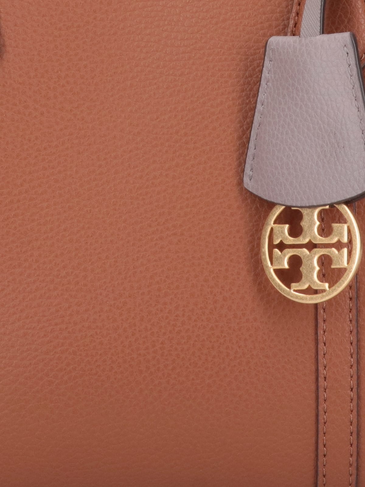 Shop Tory Burch Small Perry Shopping Bag In Brown