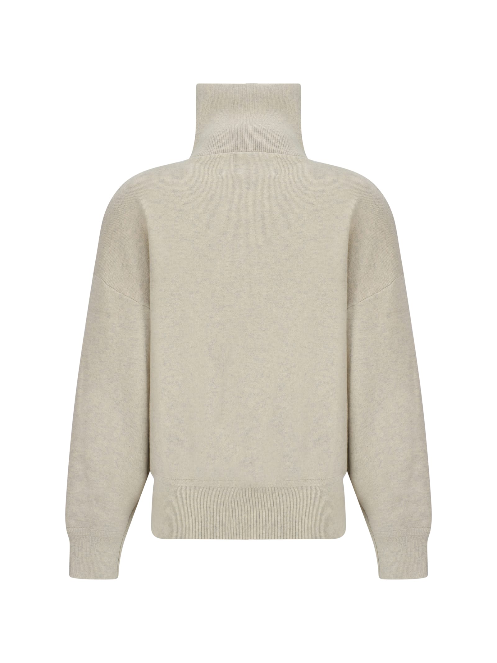 Isabel Marant Étoile Ross Zip Sweatshirt In Light Grey