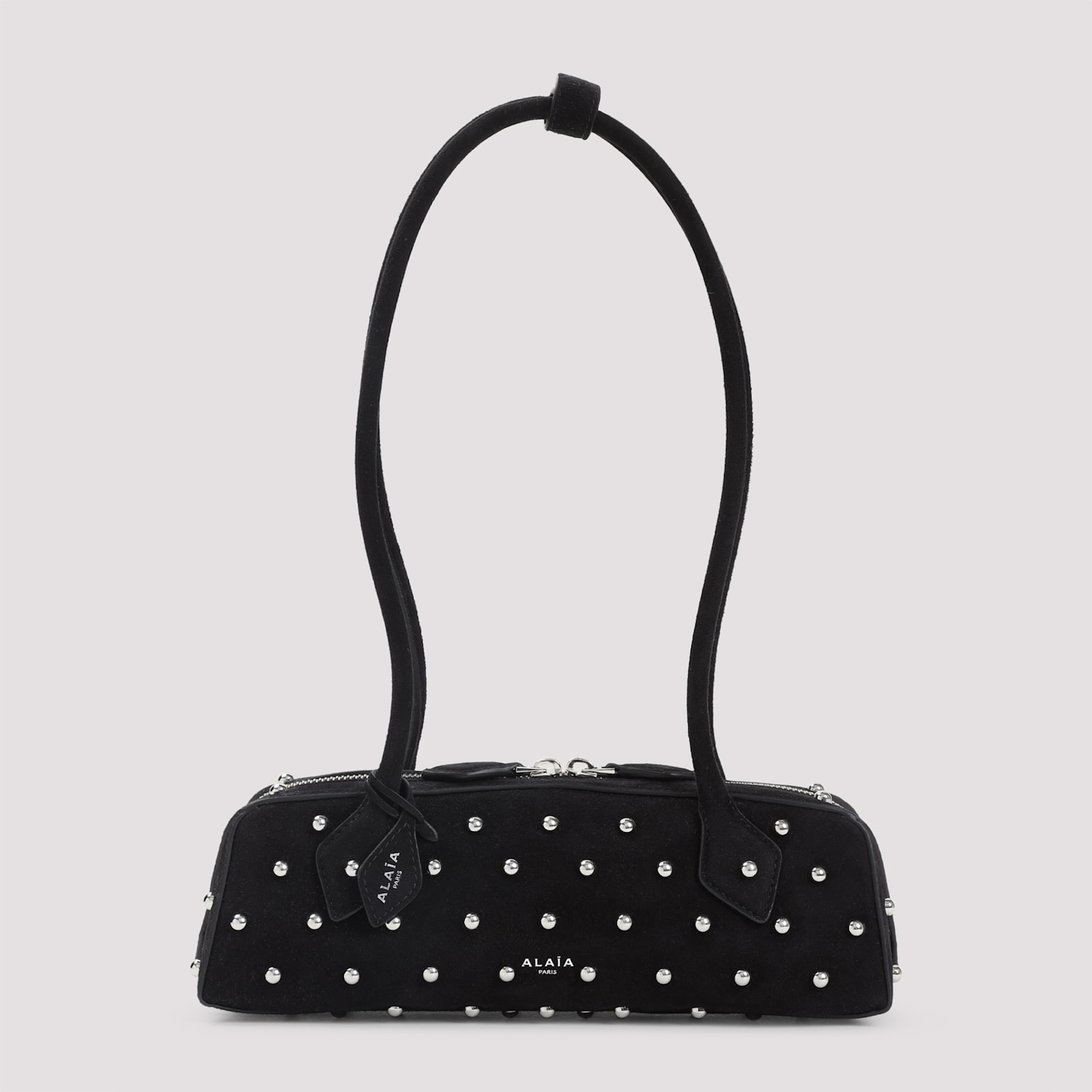 Alaïa Le Teckel Small Shoulder Bag Women In Black
