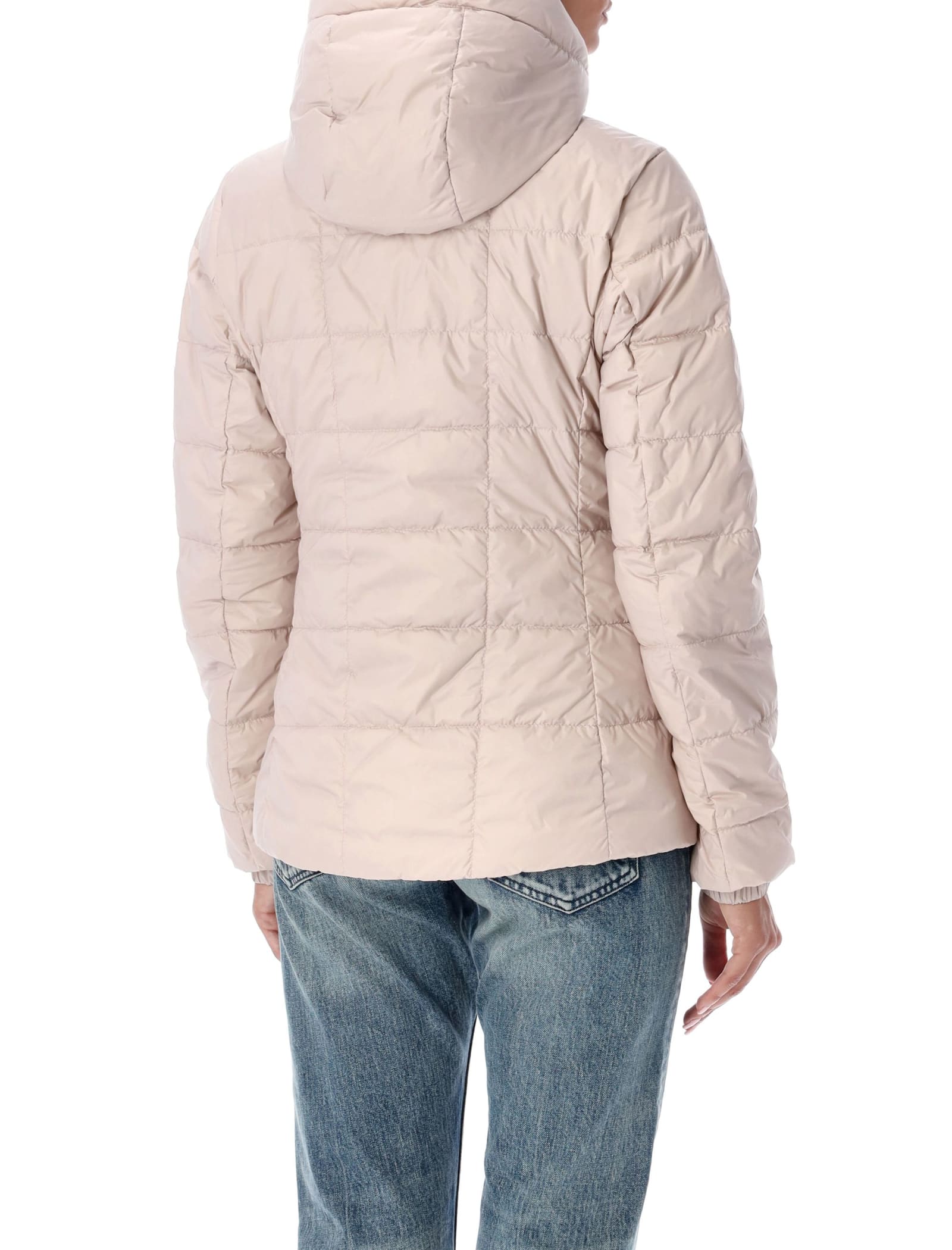 Shop Canada Goose Abbott Hoodie Down Jacket In Lucent Rose