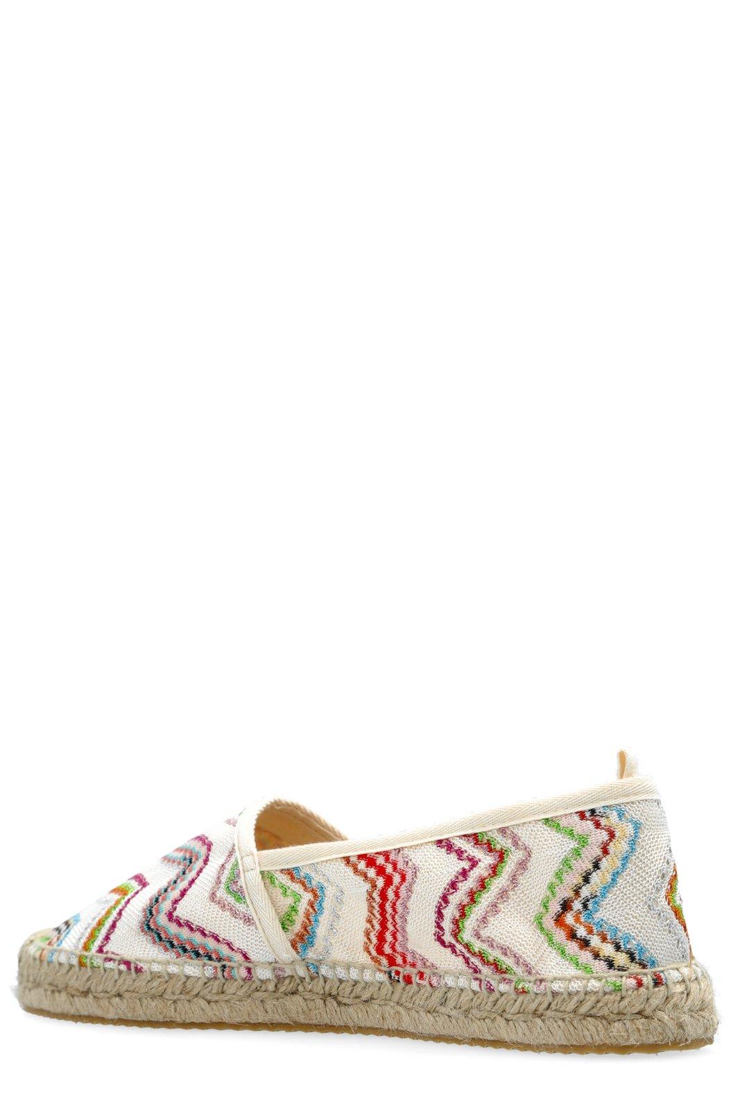MISSONI ZIGZAG SLIP-ON ESPADRILLES