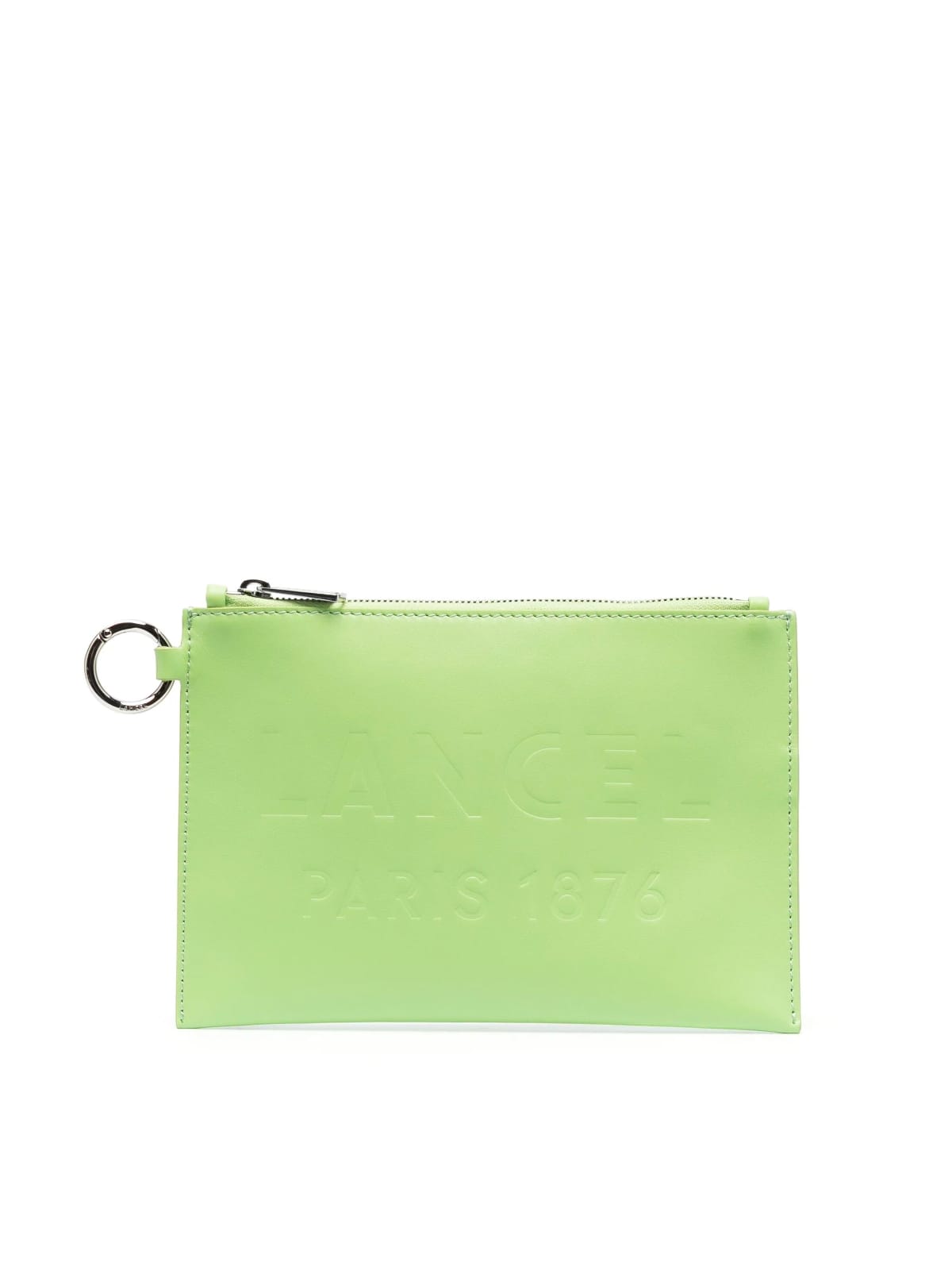 Lancel Straight Leg Trousers In Apple Green