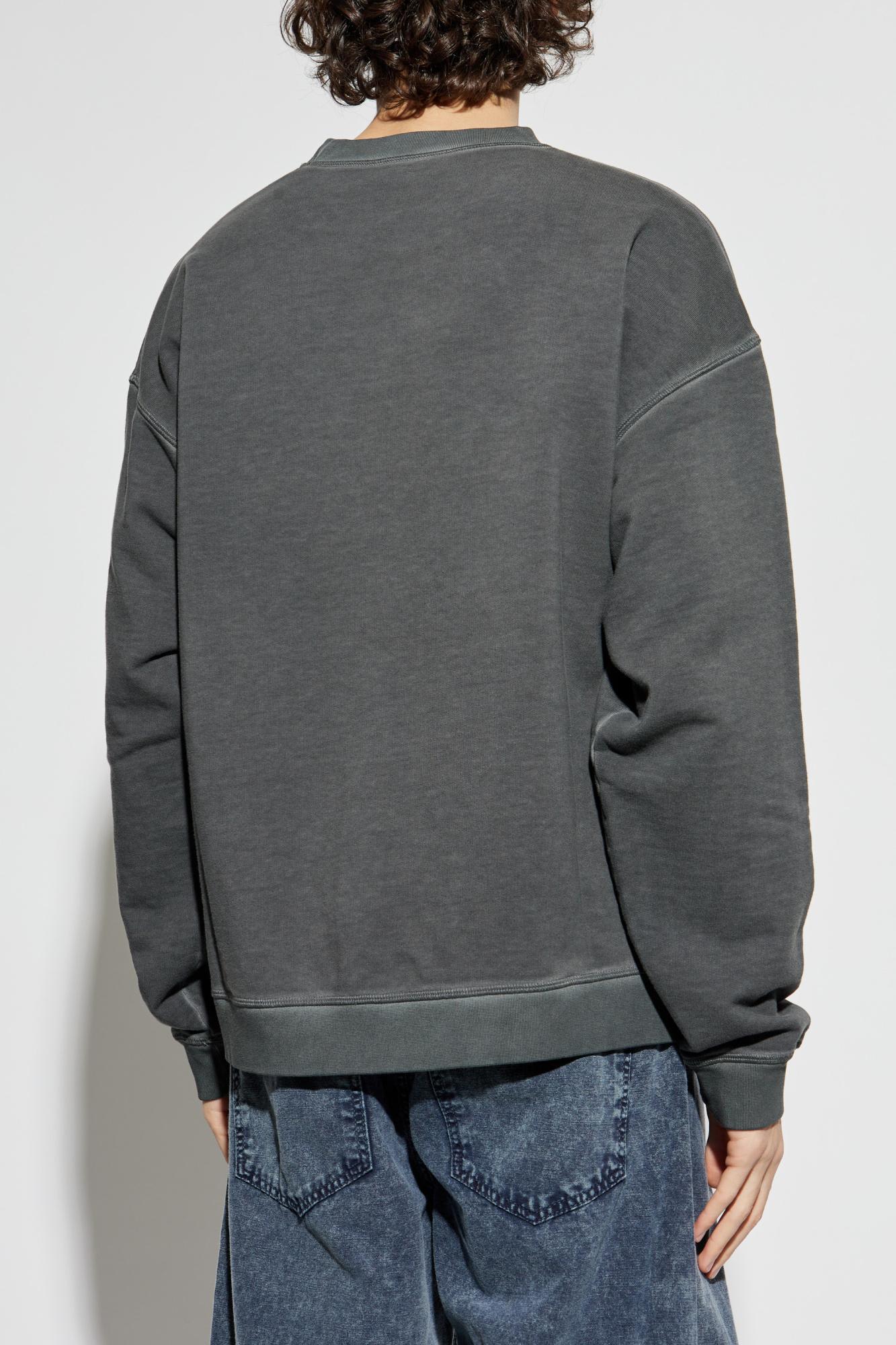 Dsquared2 "top Fade" Crew Neck Sweatshirt In Gray
