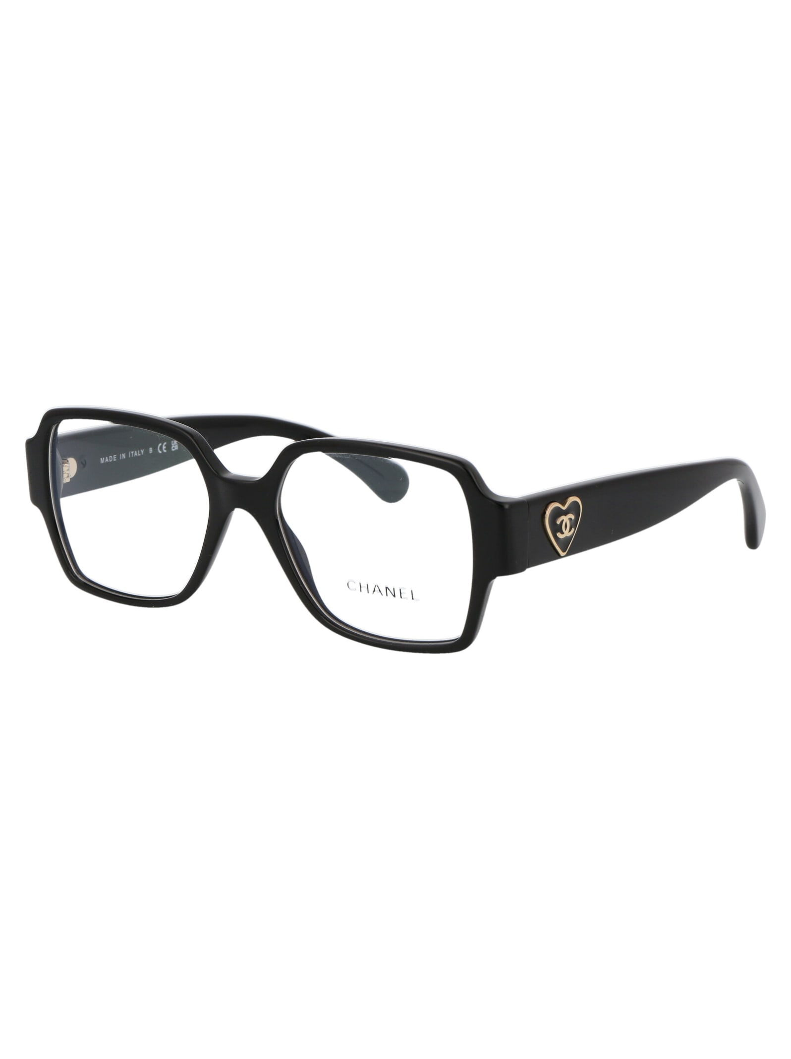 Pre-owned 0ch3438 Glasses In C501 Black
