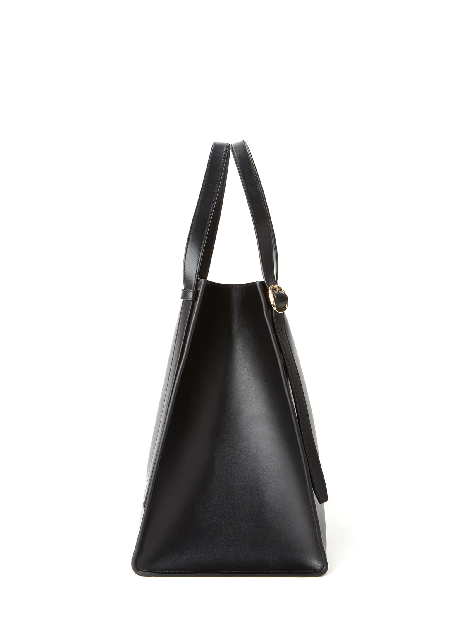 Shop Coperni Belt Tote Tote In Black