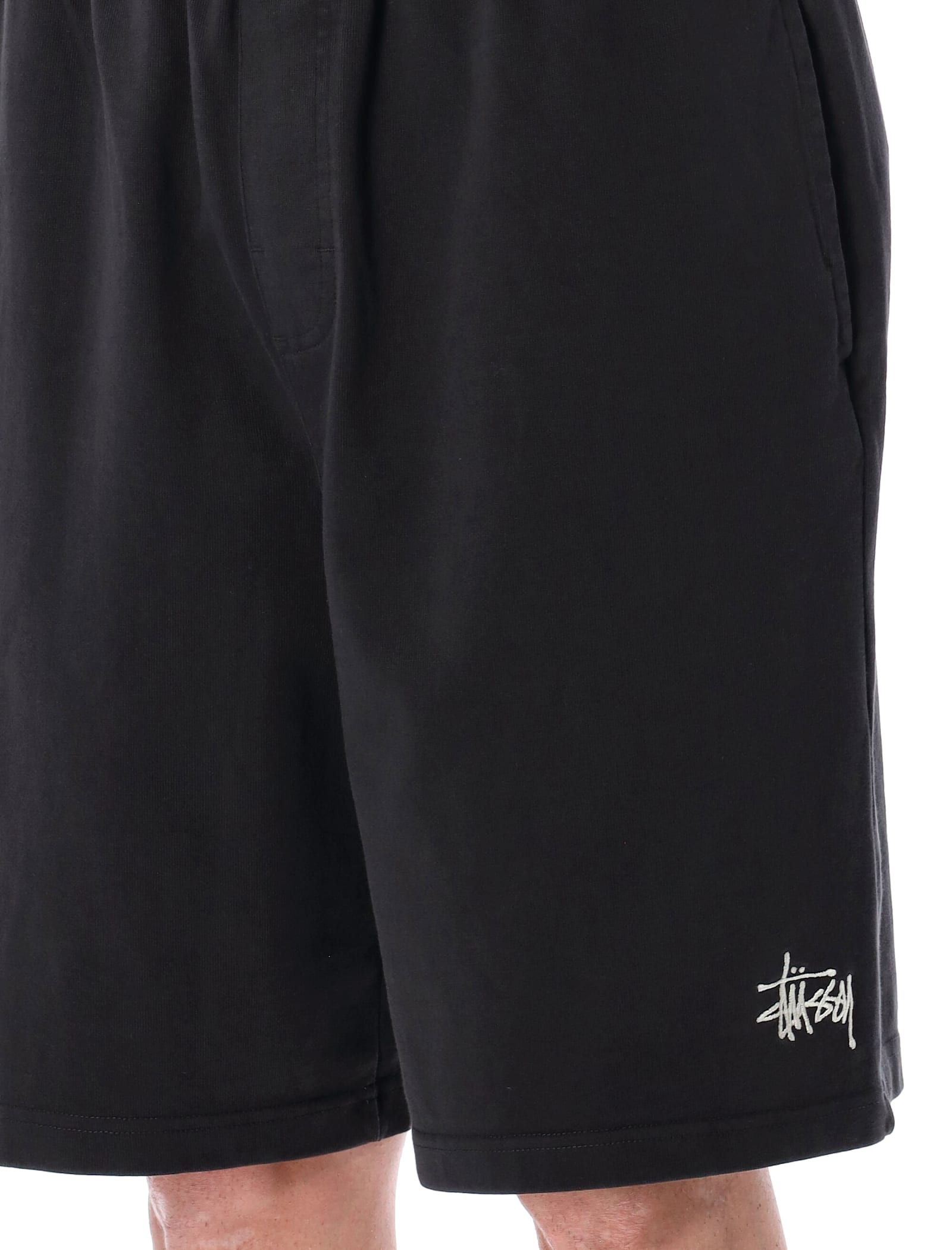 Stussy Jersey Short In Black