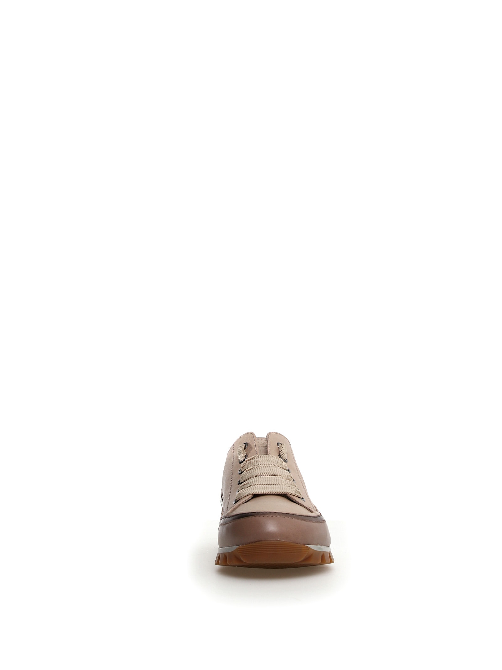 Shop Candice Cooper Beige Nappa Sneaker