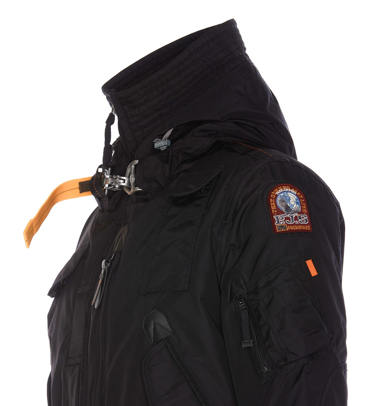 Shop Parajumpers Gobi Jacket In Black