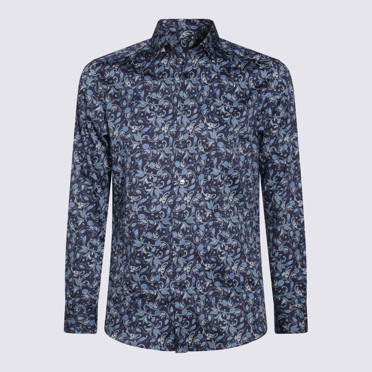 Blue Cotton Shirt