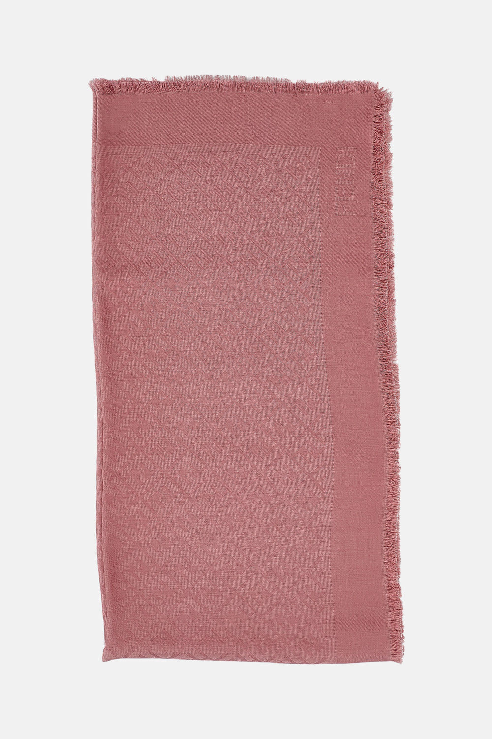 Fendi Ff Shawl In Red