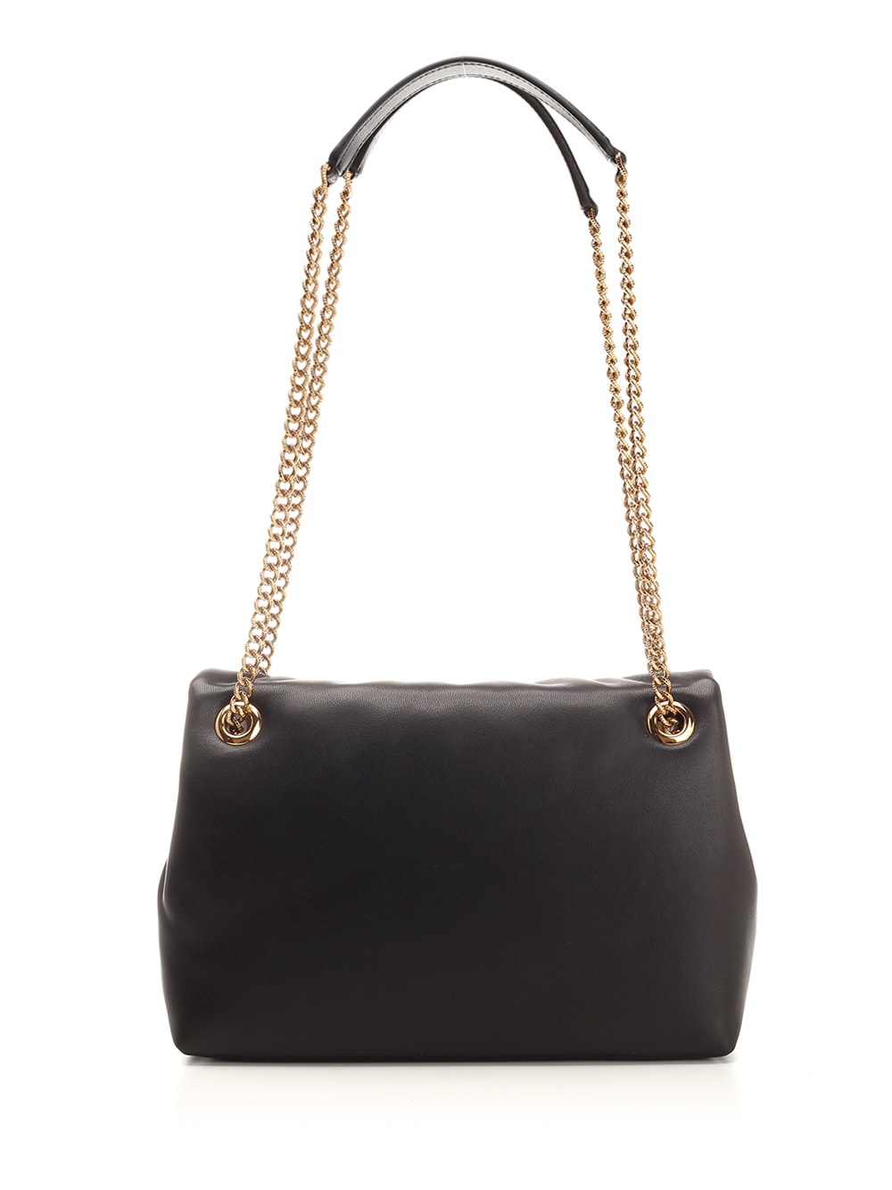 Shop Dolce & Gabbana Devotion Soft Medium Shoulder Bag In Nero