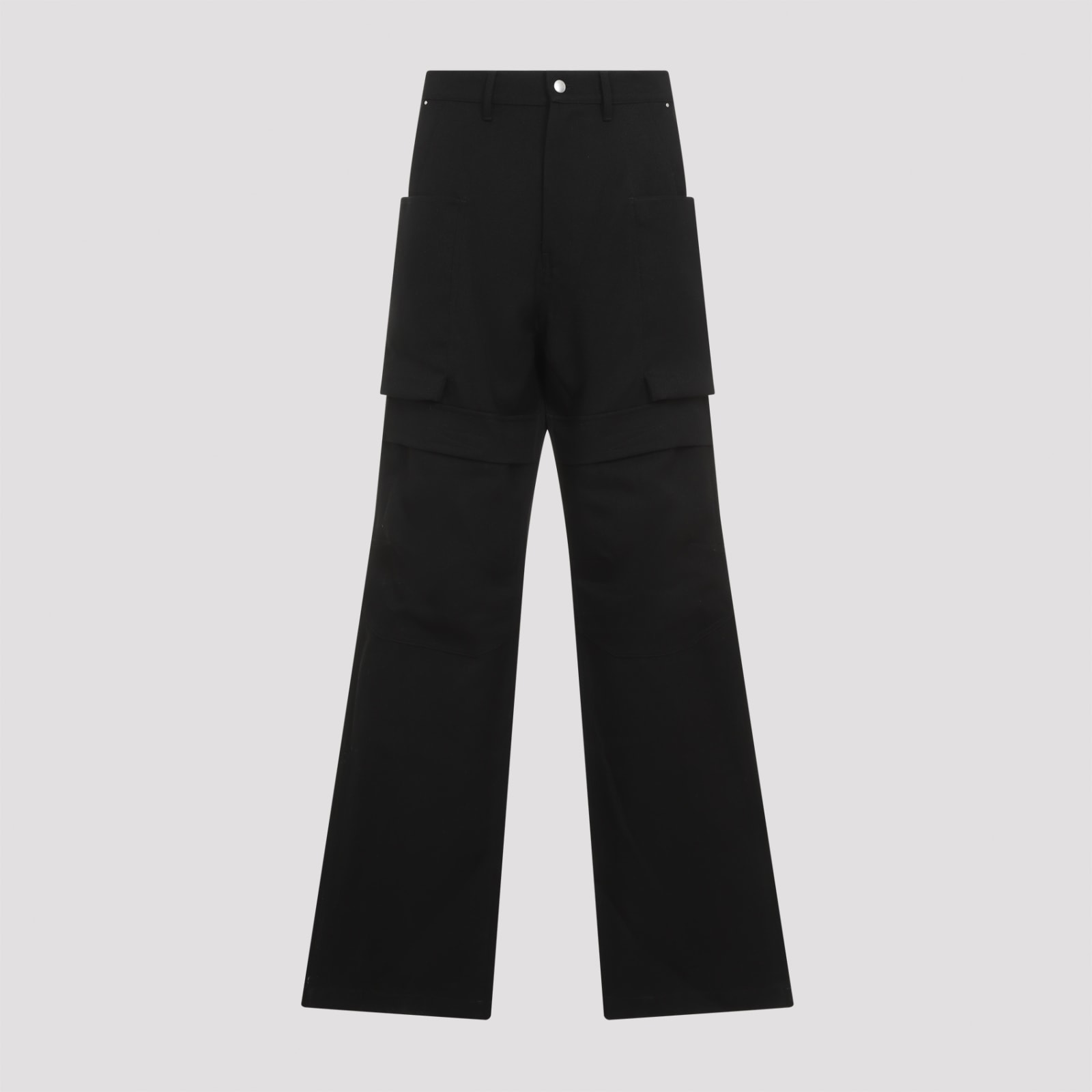 Shop Rick Owens Stefan Cargo Jeans In Black