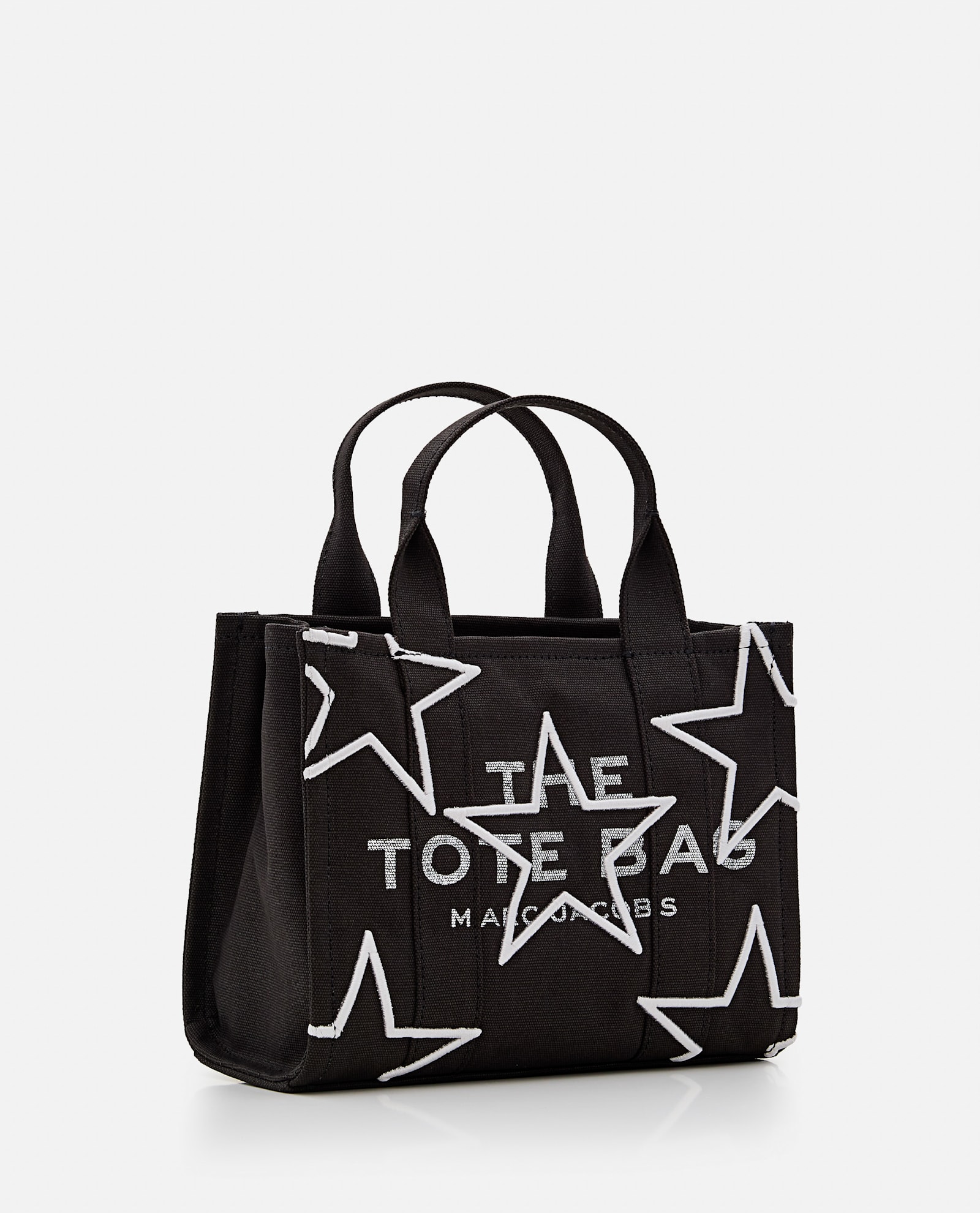 Marc Jacobs The Tote Bag Mini Stars In Black