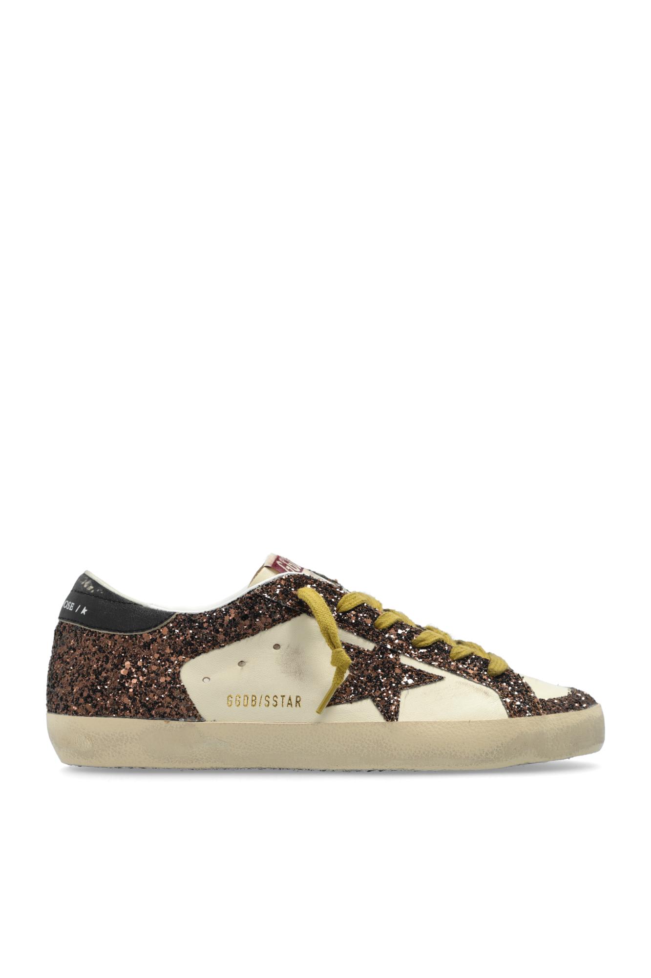 Shop Golden Goose Sneakers Super-star Double Quarter And Toe In Bianco