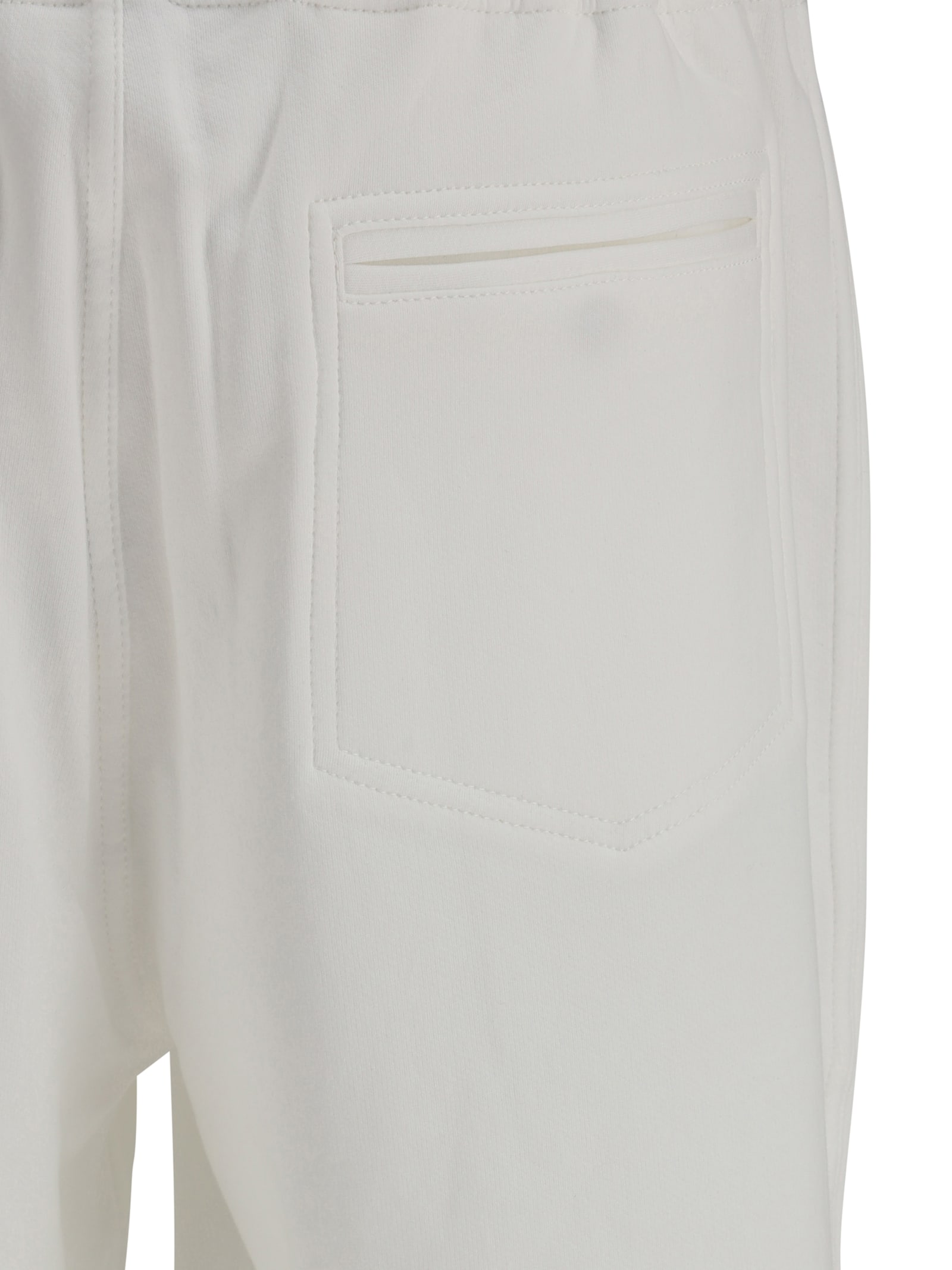 Brunello Cucinelli Cotton Blend Shorts With Elasticized Waistband