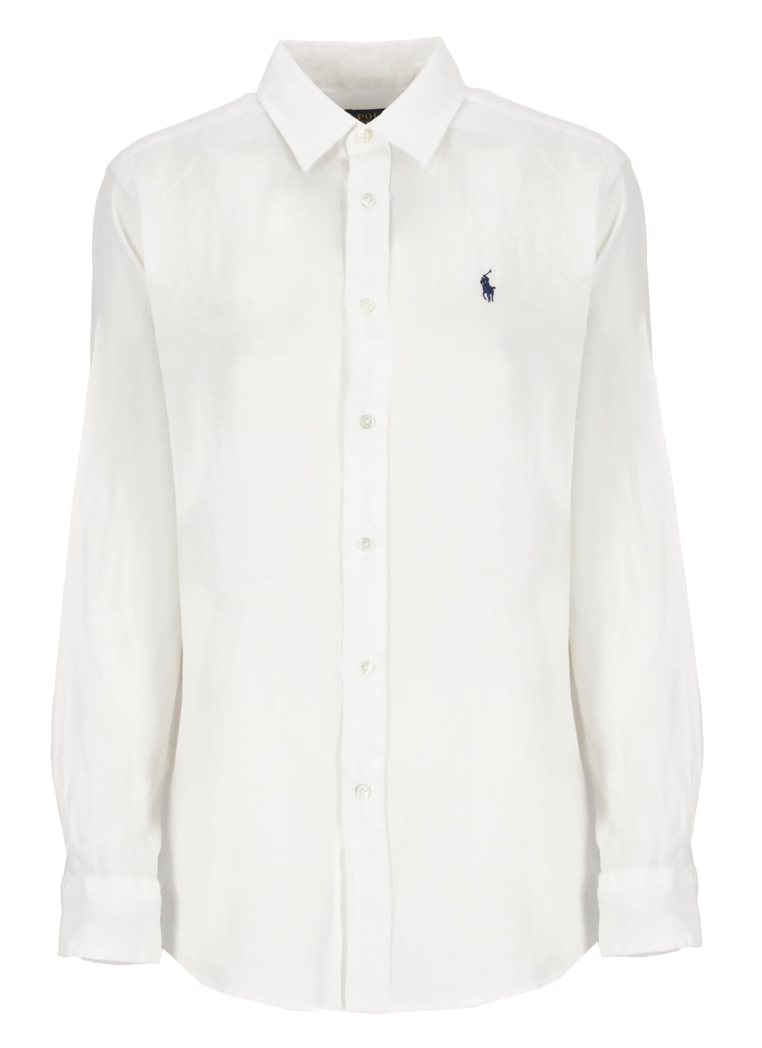 Ralph Lauren Shirt With Pony In White