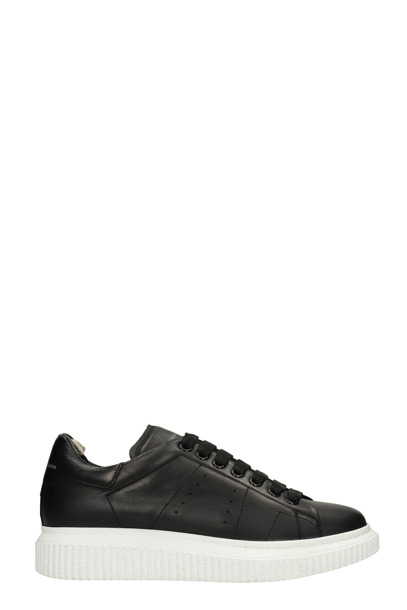 Officine Creative Krace 016 Sneakers In Black Leather