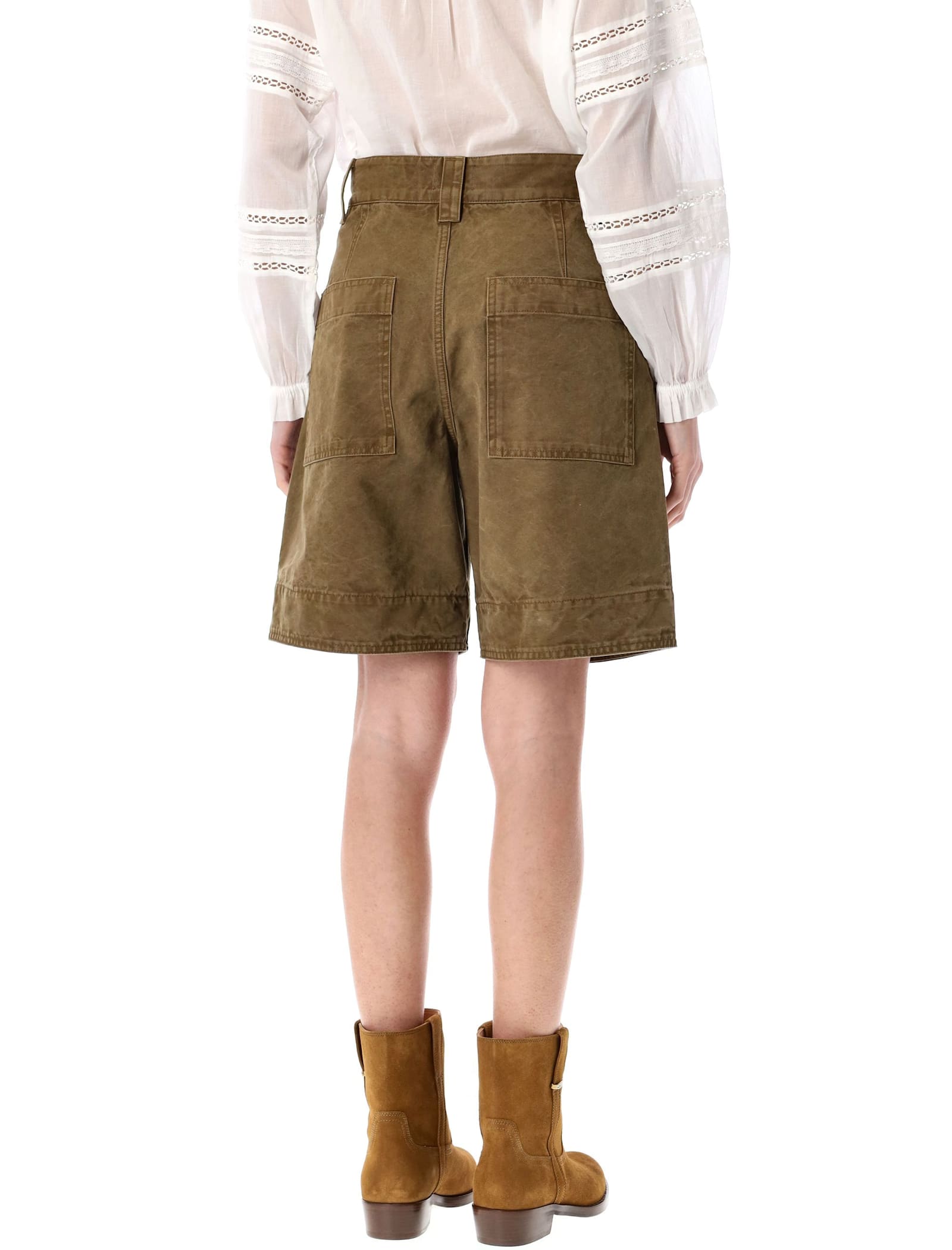 Isabel Marant Étoile Isabel Marant Etoile Katja Shorts In Light Bronze