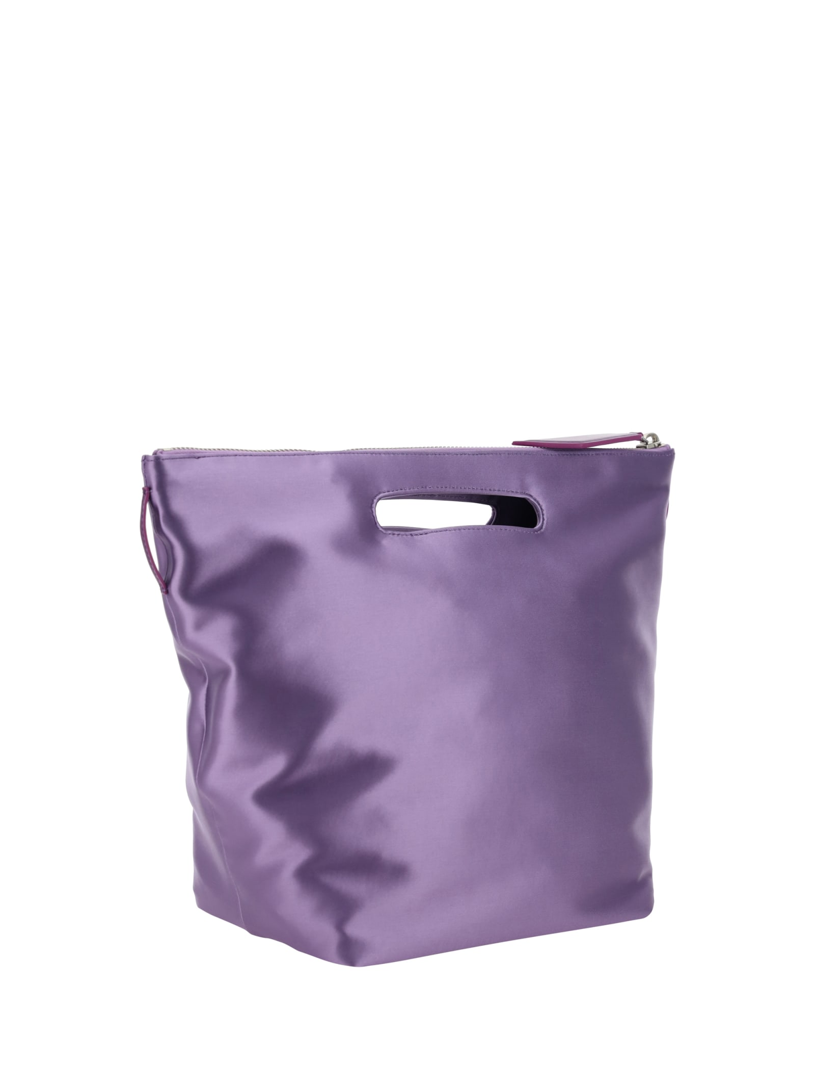 Shop Attico Via Dei Giardini 30 Handbag In Purple