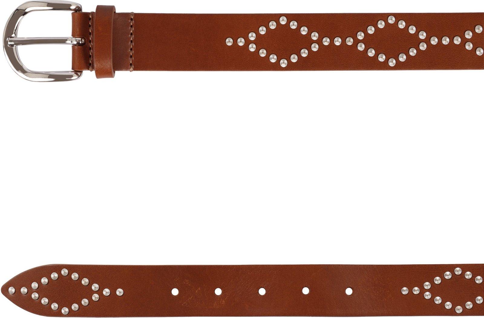 Isabel Marant Liliana Belt In Buff