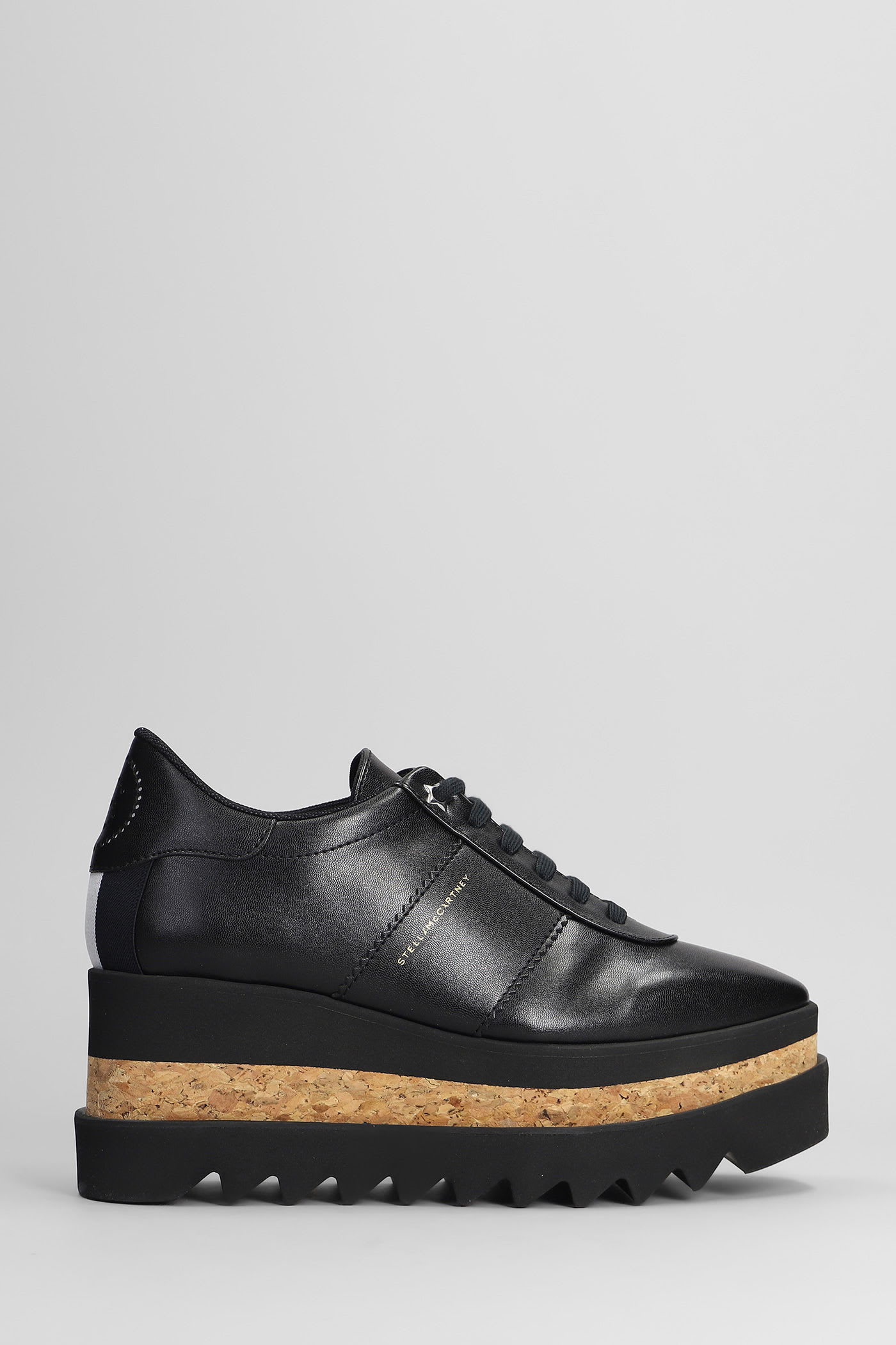 Stella Mccartney Sneakelyse Sneakers In Black Polyester In Black
