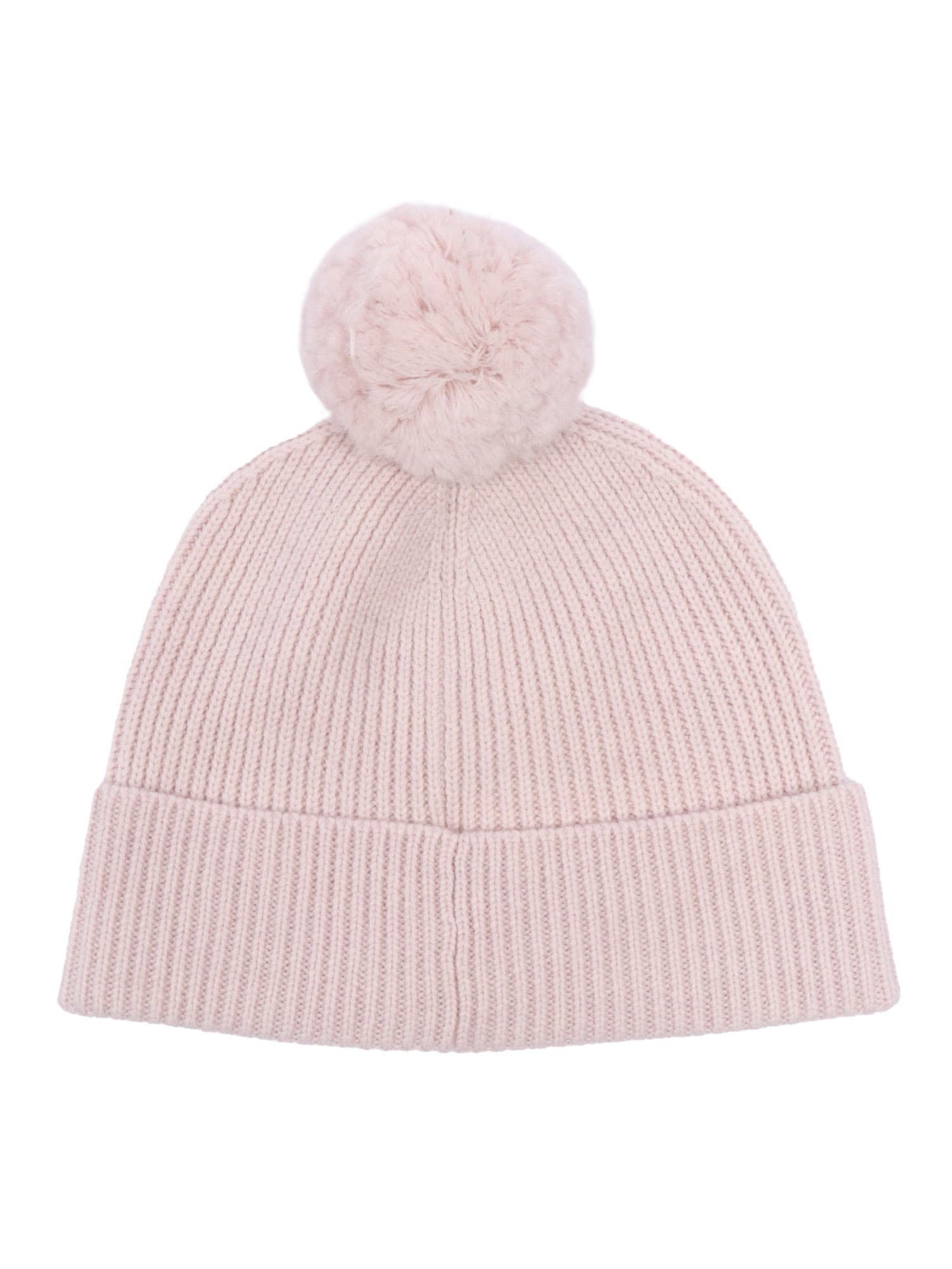 K-way P. Vincienne Cardigan Stitch Cap In Pink