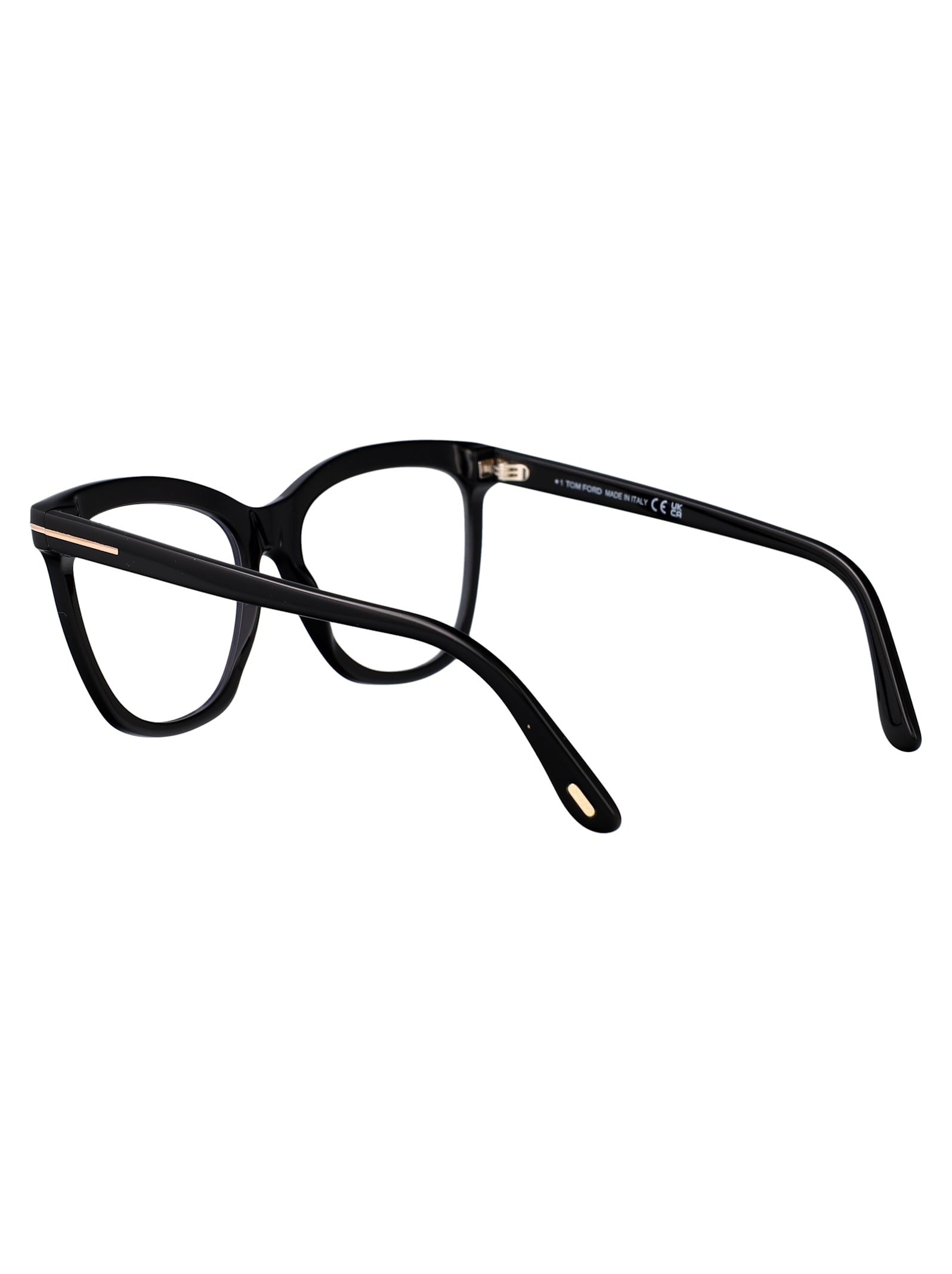 Shop Tom Ford Ft6042-b Glasses In Nero Lucido