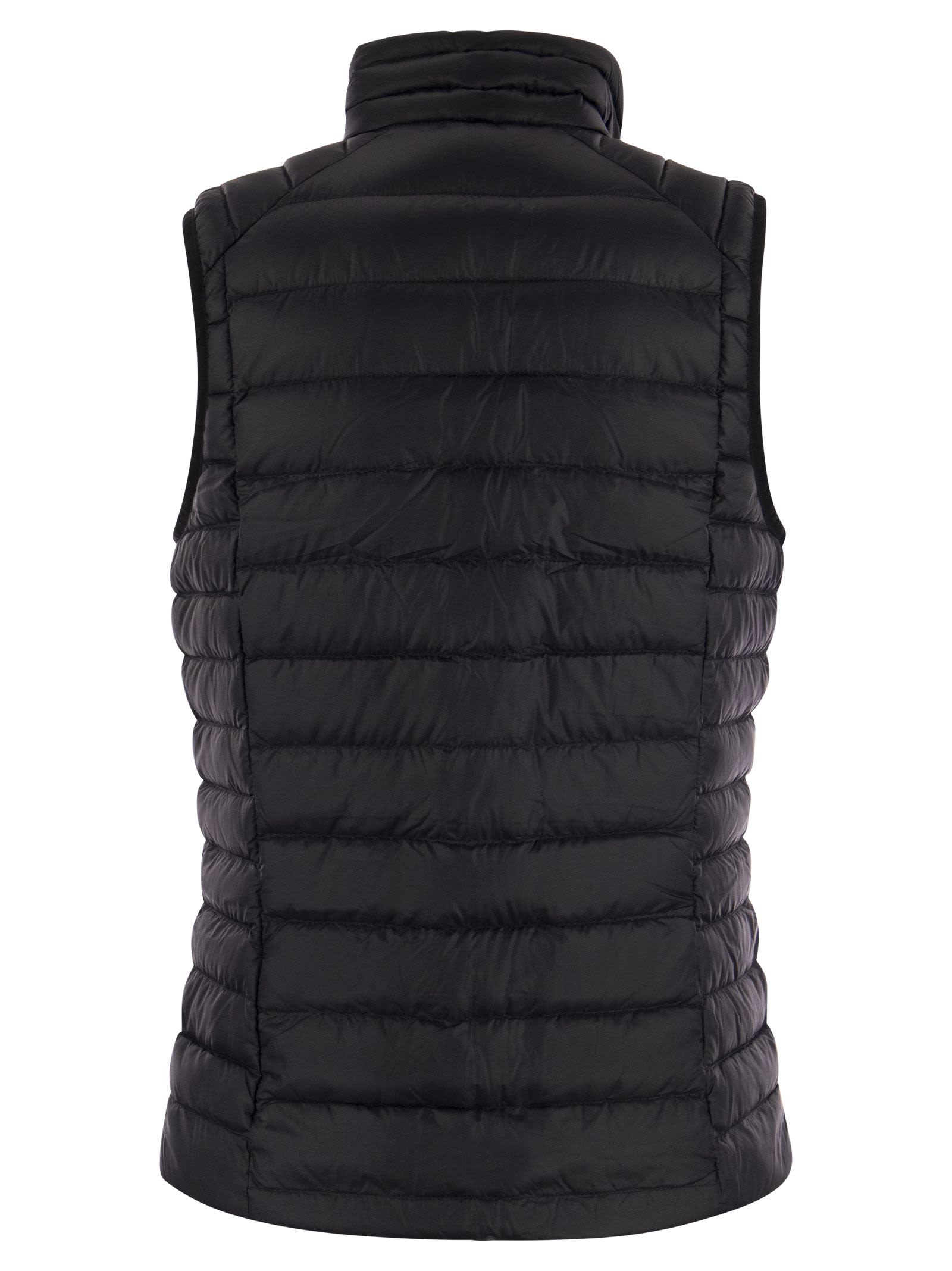 Shop Patagonia Down Sweater Vest In Blk