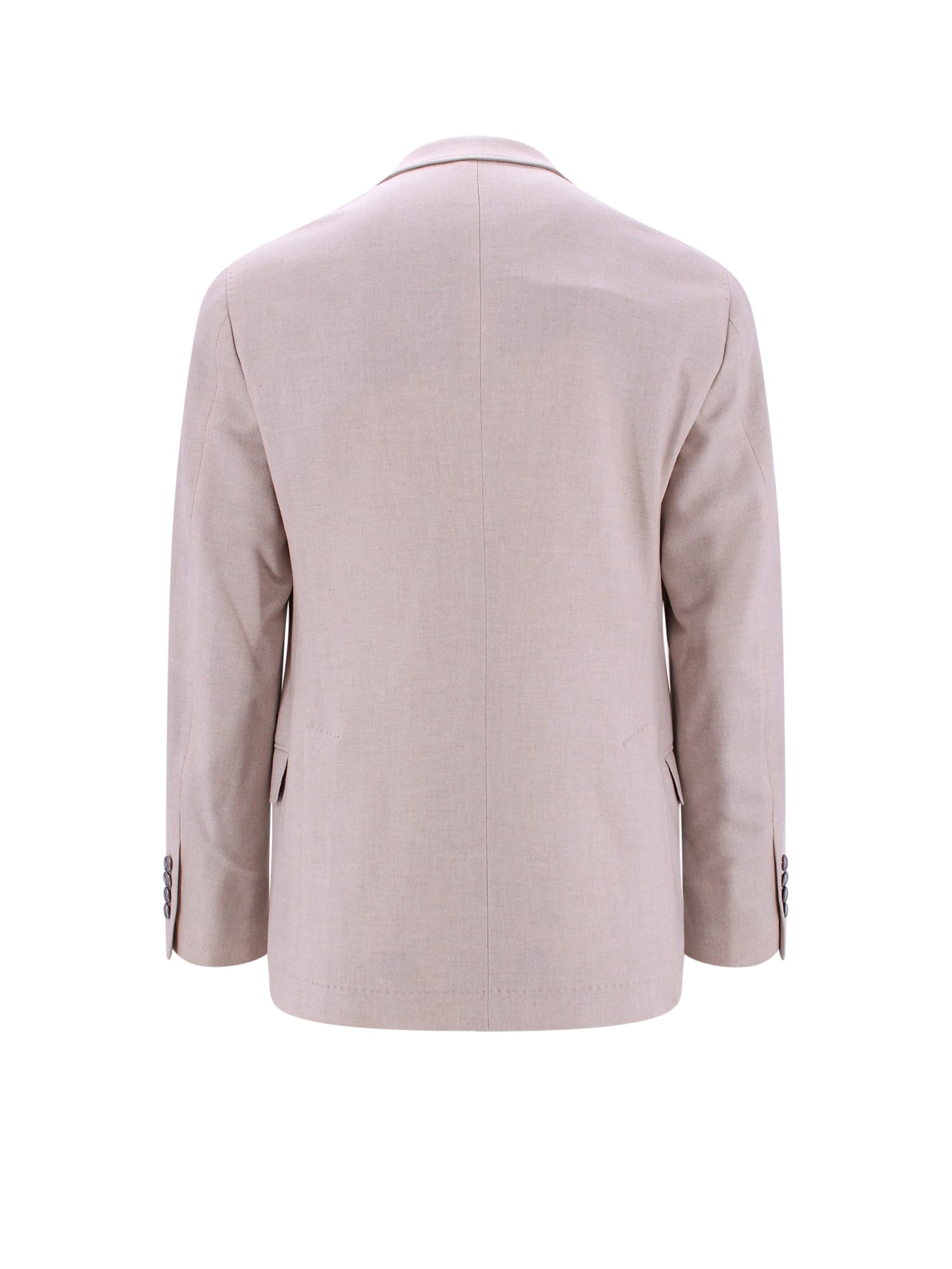 Shop Brunello Cucinelli Blazer In Beige