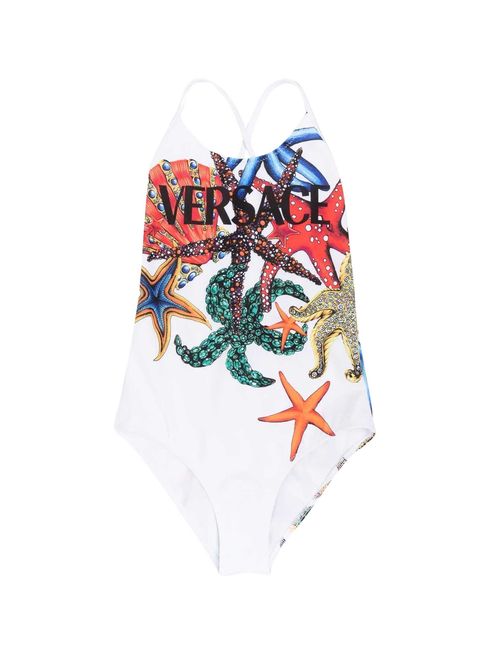 Young Versace One Piece Swimsuit With Print