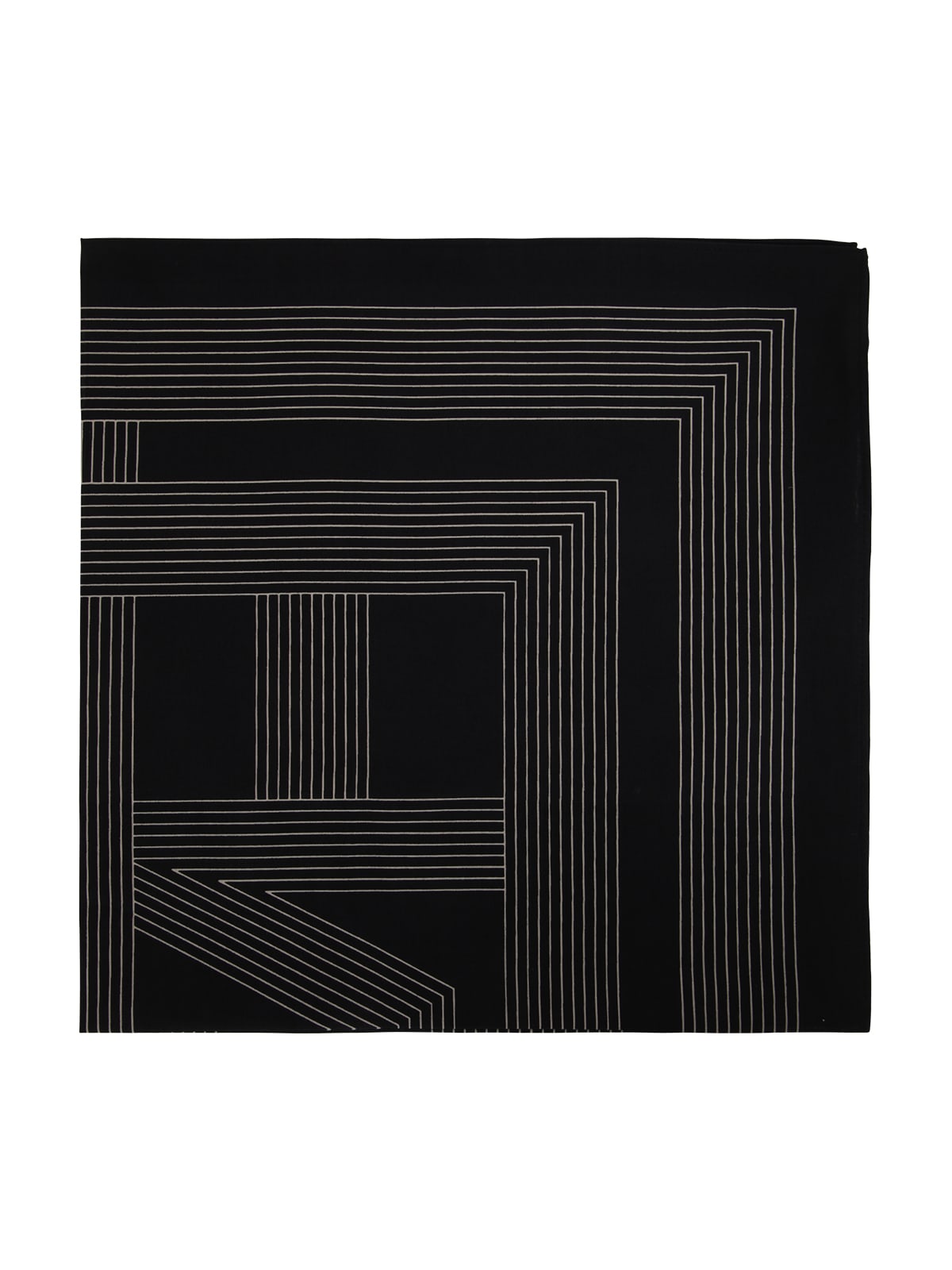 Totême Centered monogram silk scarf - ShopStyle Scarves & Wraps