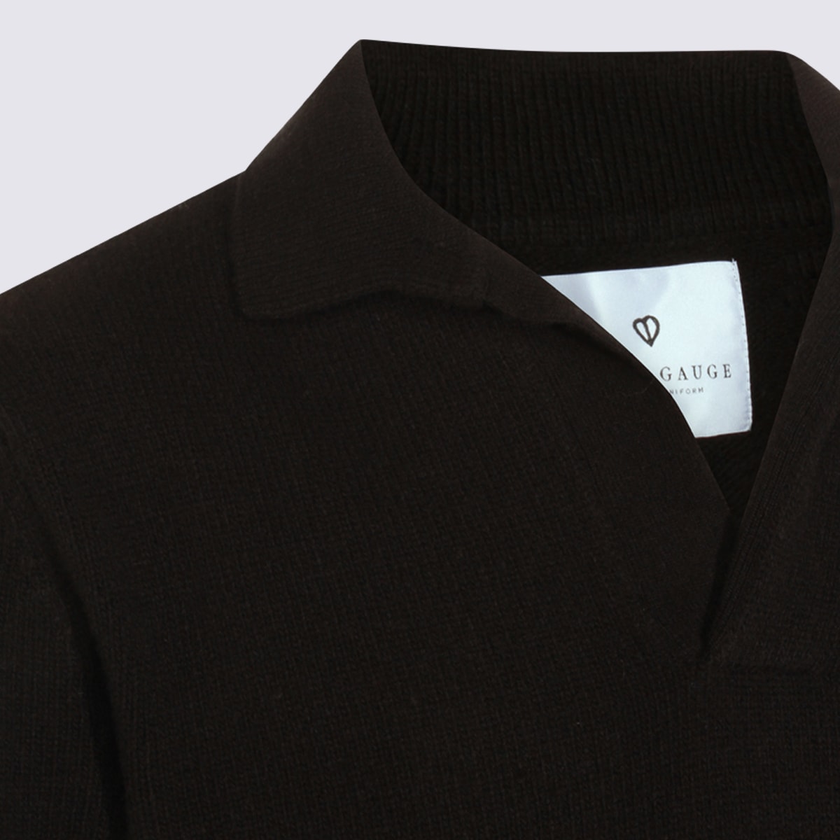 Seven Gauge Sweaters Blacks And Greys In Black