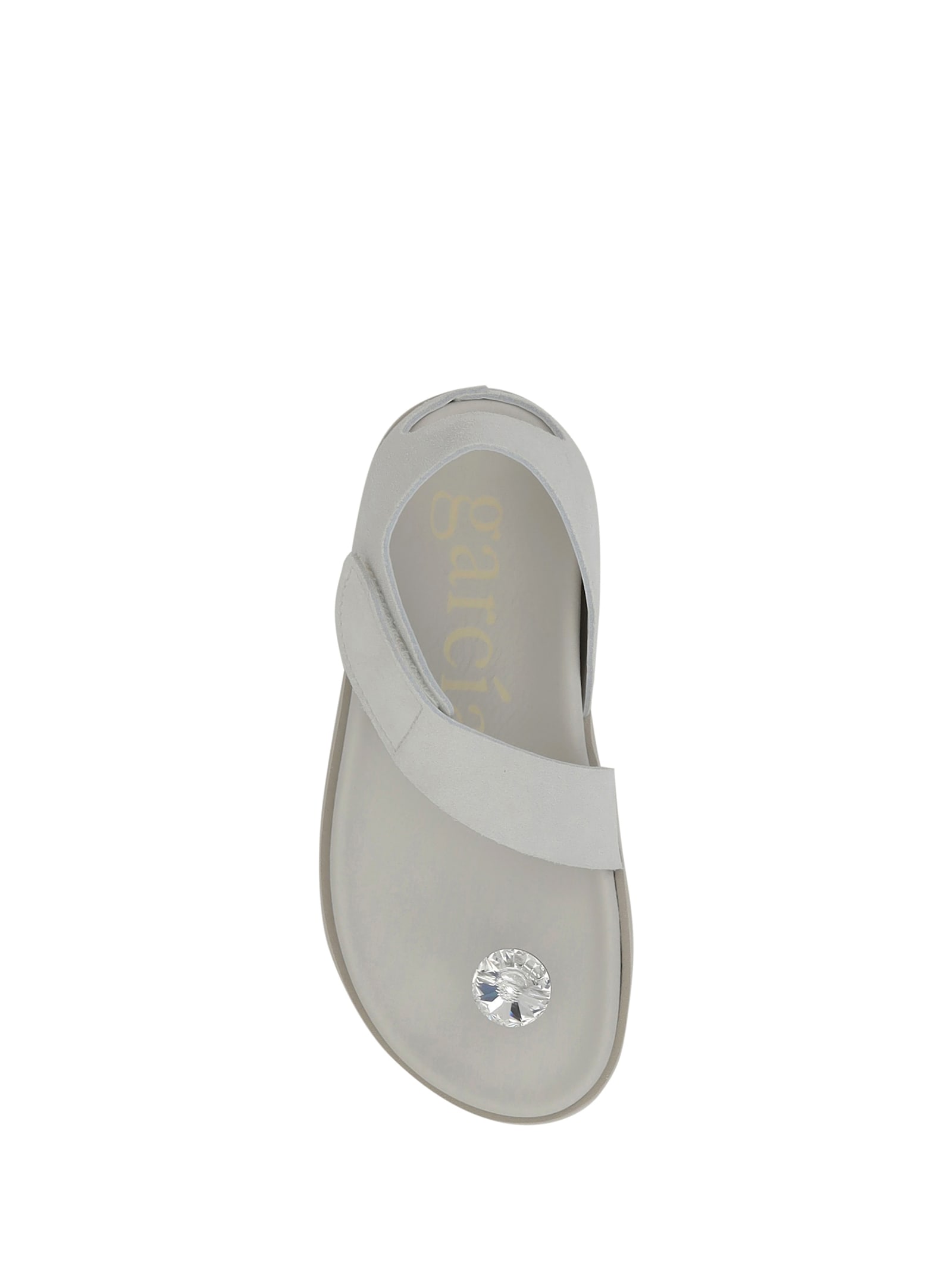 Pedro Garcia Dorleta Sandals In Chalk Castoro-crystal
