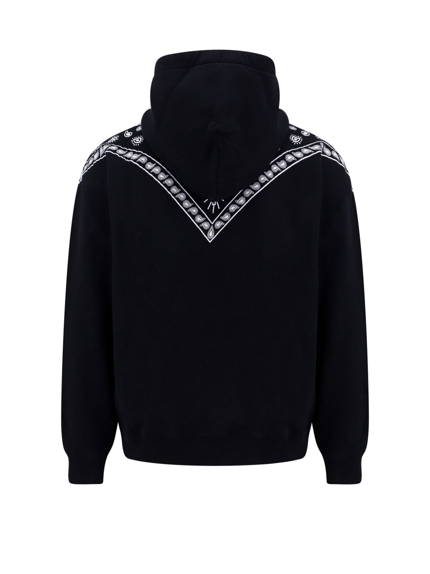 Shop Marcelo Burlon County Of Milan Sweatshirt In Black Whit