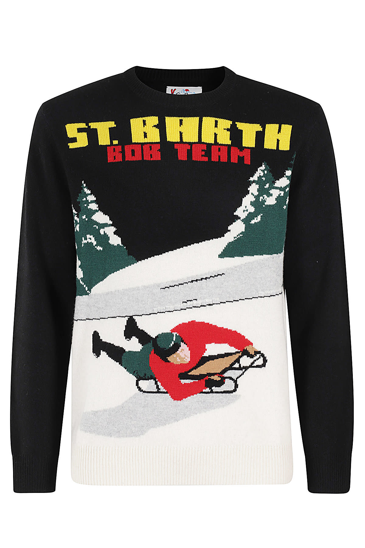 Shop Mc2 Saint Barth Crewneck Sweater In Stb Bob Team