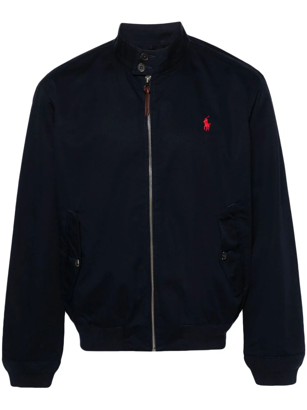 Shop Polo Ralph Lauren Windbreaker Jacket In Collection Navy