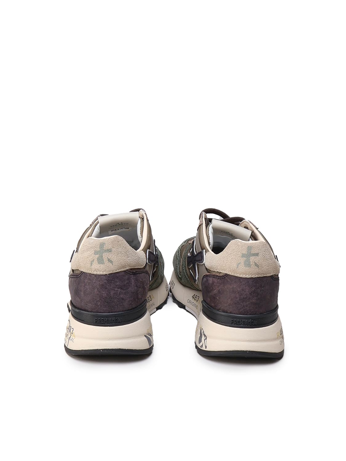 Shop Premiata Sneakers Mick 6872 In Beige